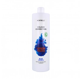 Montibello Colour Correction Stop Orange Xampú 1000 ml (Neutralizador+Pigmento Azul)