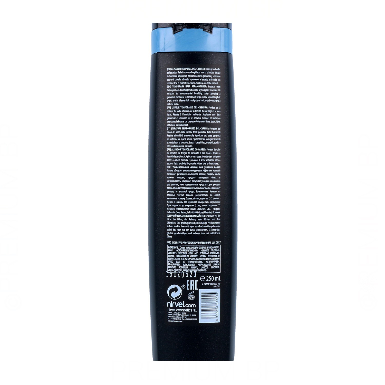 Nirvel Styling Raddrizzatore Temporaneo 250 Ml