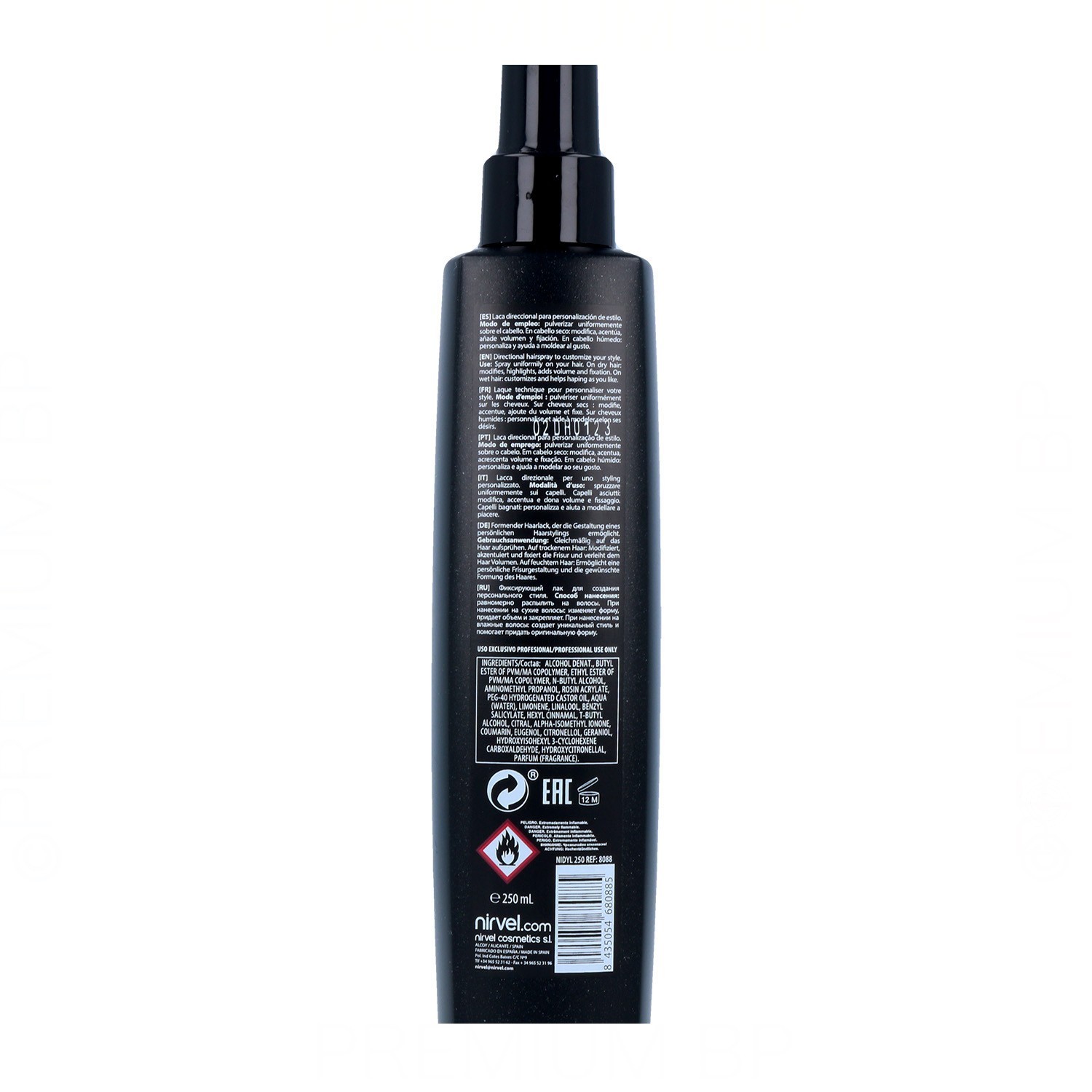 Nirvel Styling Nidyl Spray Directional 250 Ml