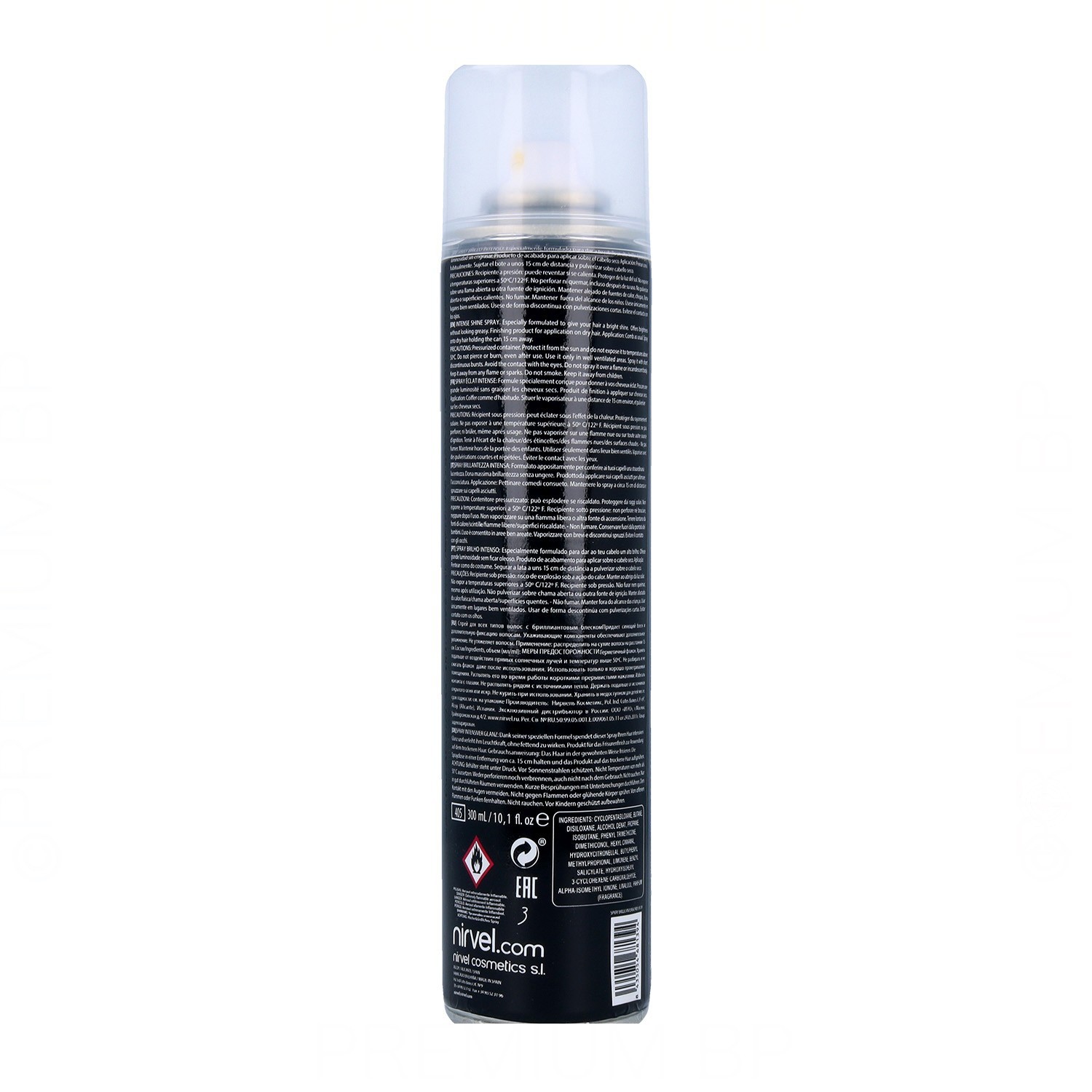 Nirvel Styling Glosstyl Spray Brilhar 300 Ml