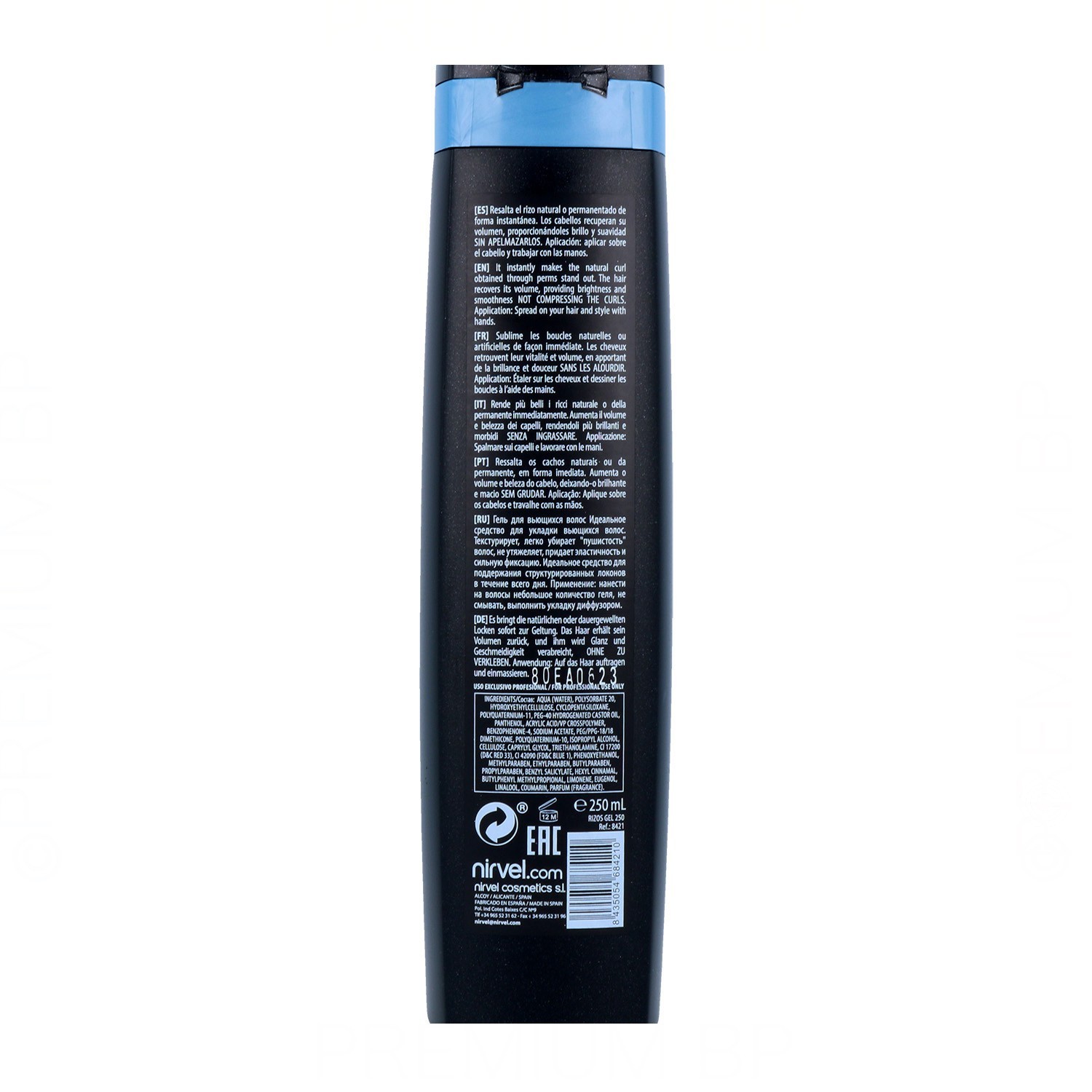 Nirvel Styling Gel Activador De Rizos 250 Ml