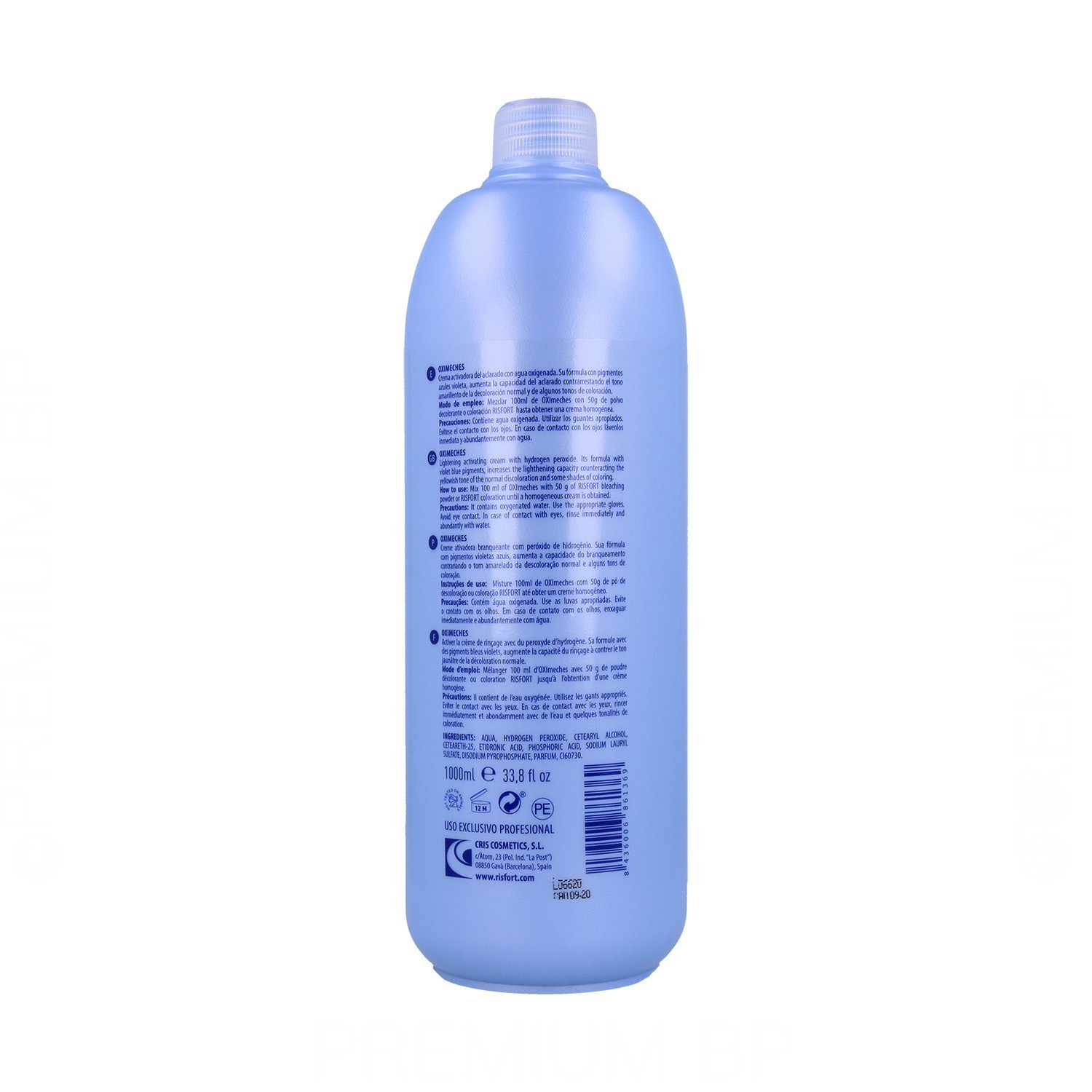 Risfort Oxidante Mechas Act 20Vol (6%) 1000 ml