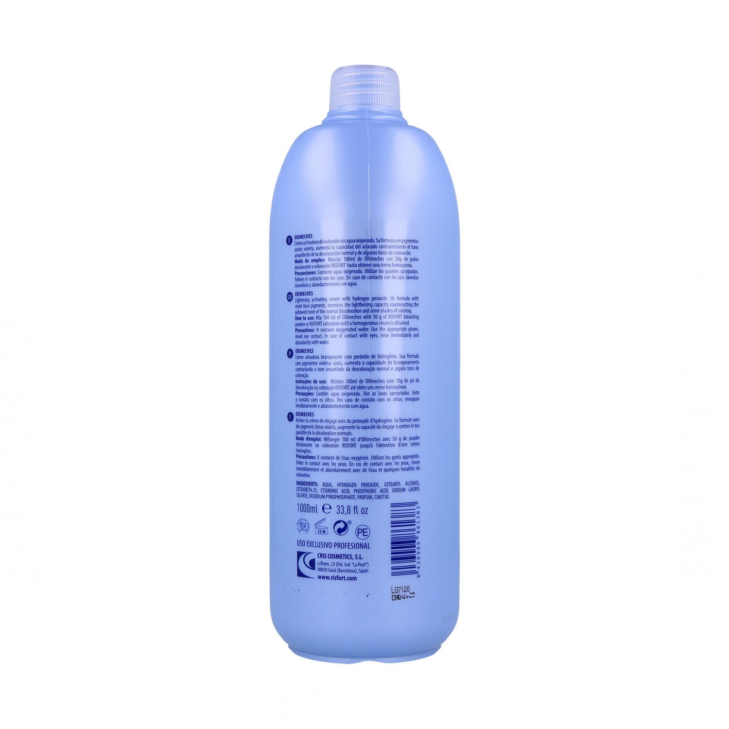 Risfort Oxidante Mechas Act 40Vol (12%) 1000 ml