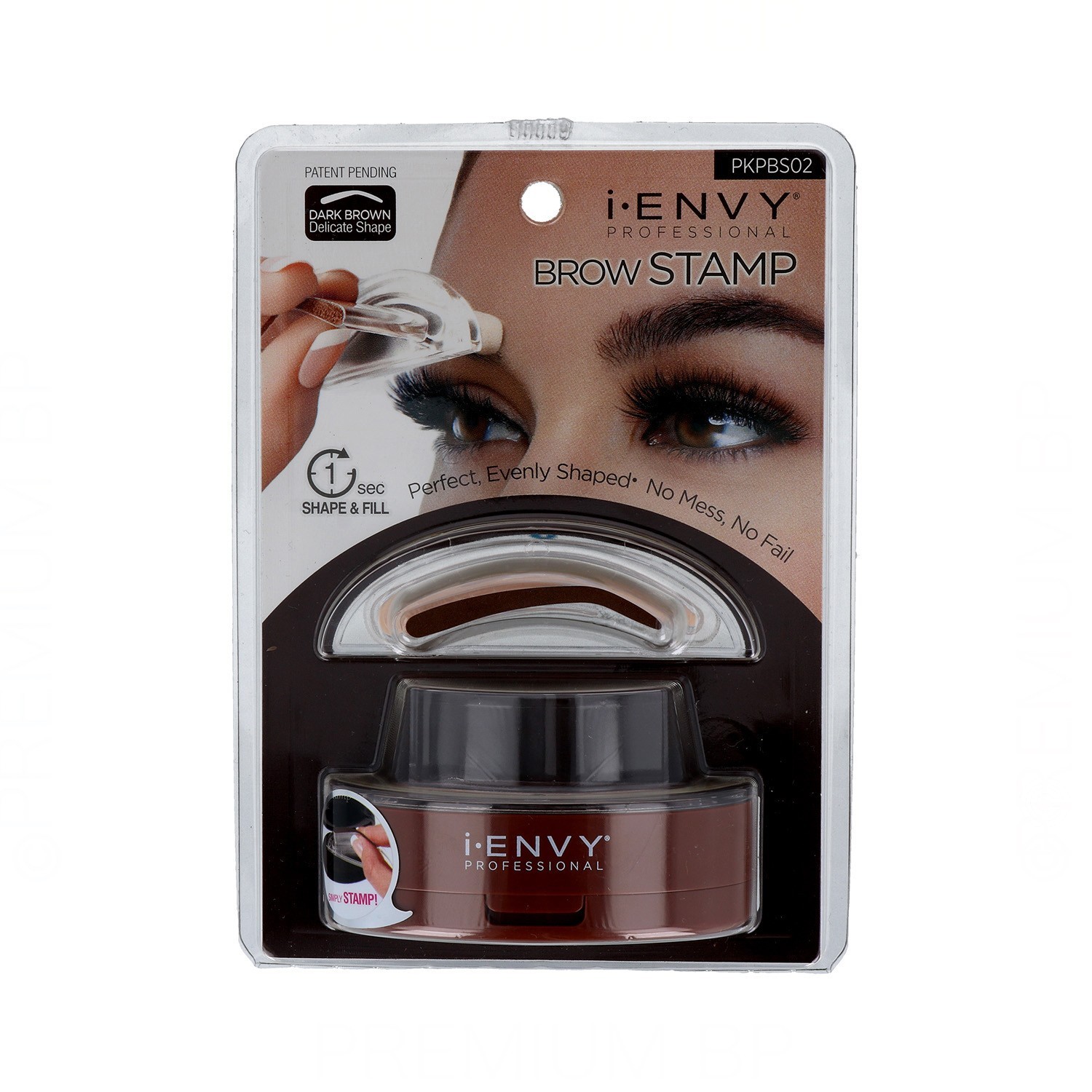 I Envy Brow Print Kit Dark Brown (Pkpbs02)