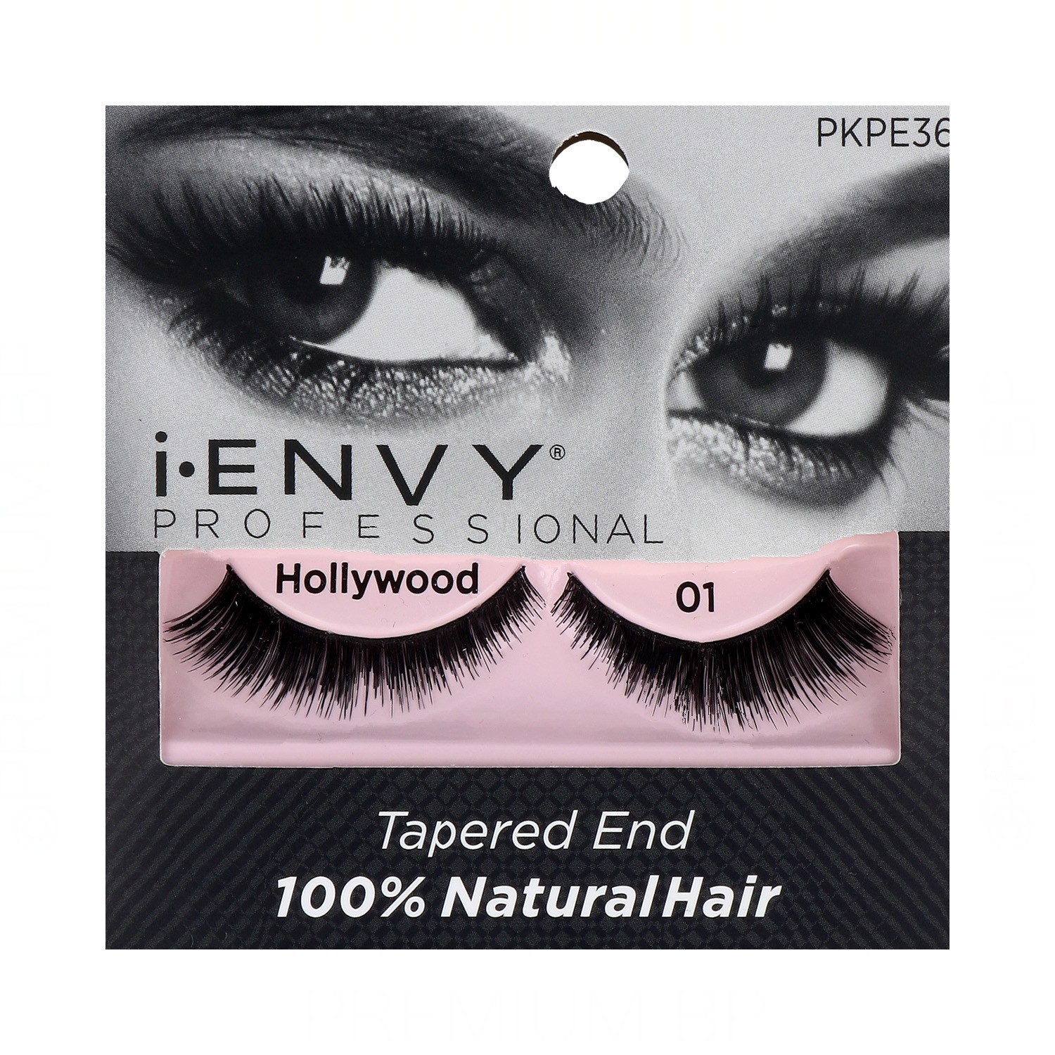 I Envy Strip Lash/Pestañas Banda Hollywood 01 (Pkpe36)
