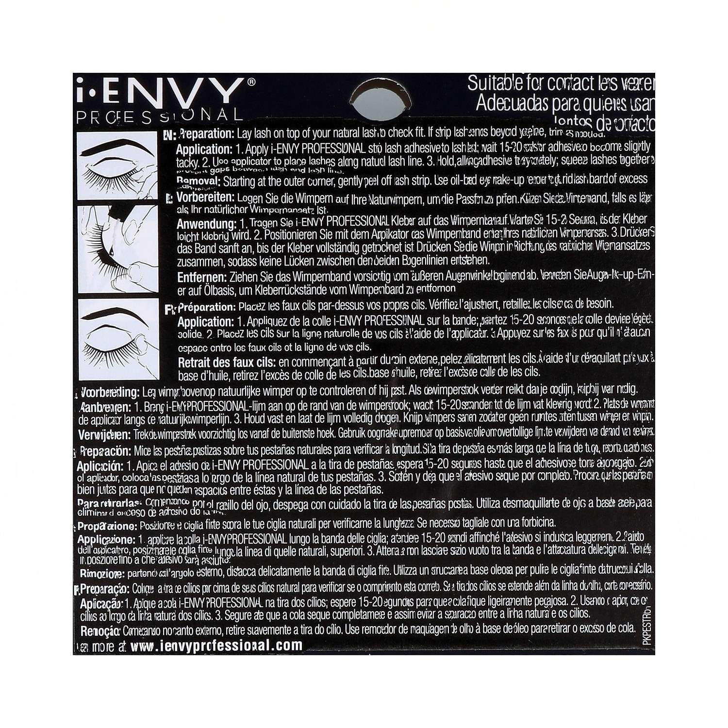 I Envy Strip Lash/Pestañas Banda Hollywood 05 (Pkpe52)