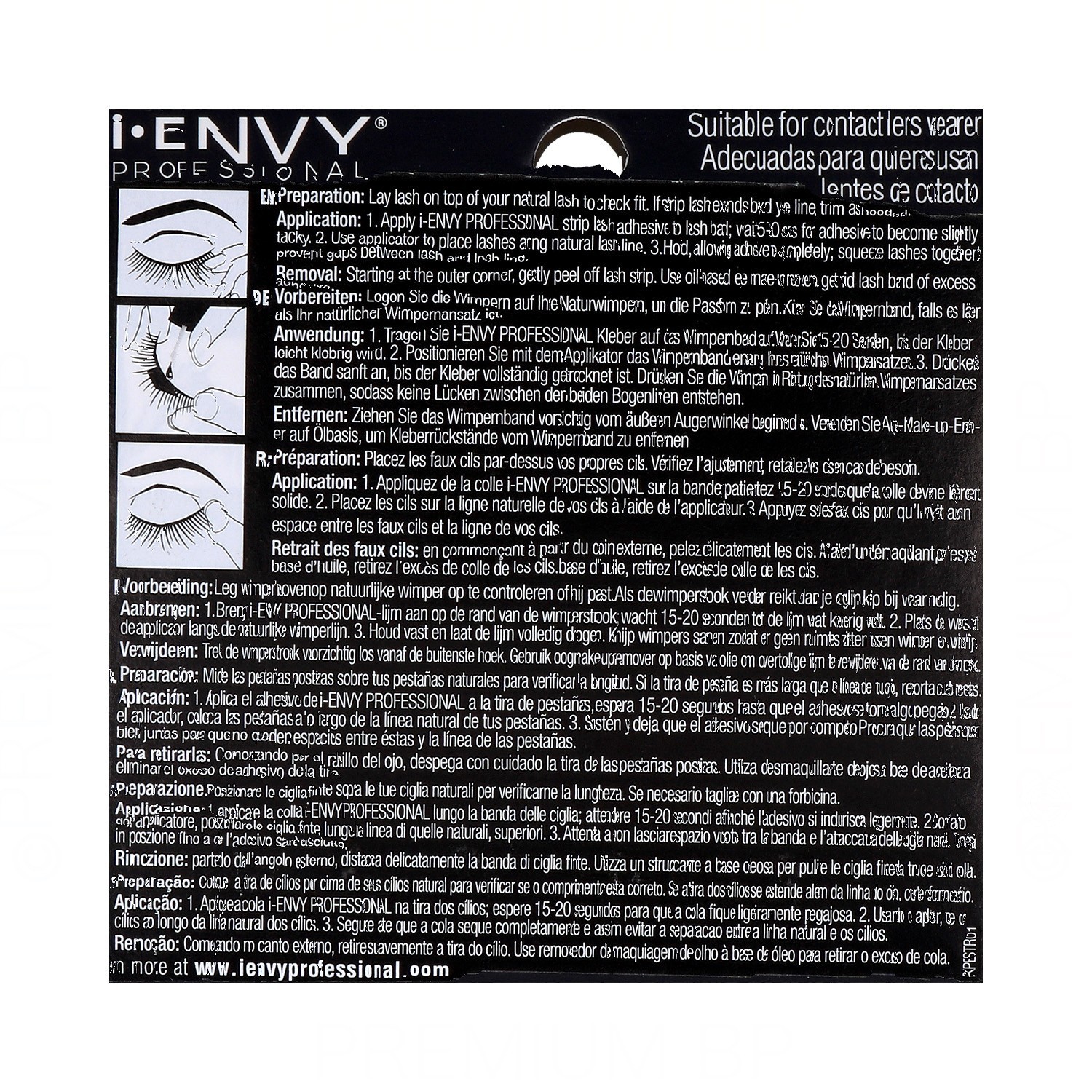 I Envy Strip Lash/Cilios Banda So Wispy 03 (Pkpe60)