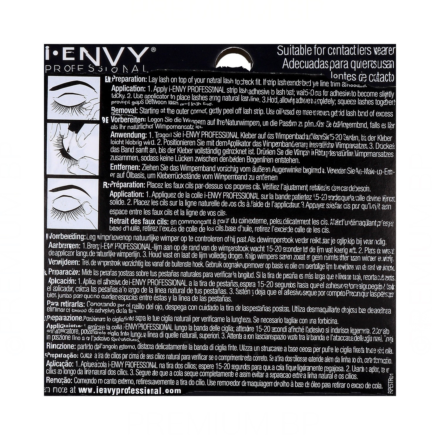 I Envy Strip Lash/Pestañas Banda So Wispy 03 (Pkpe60)