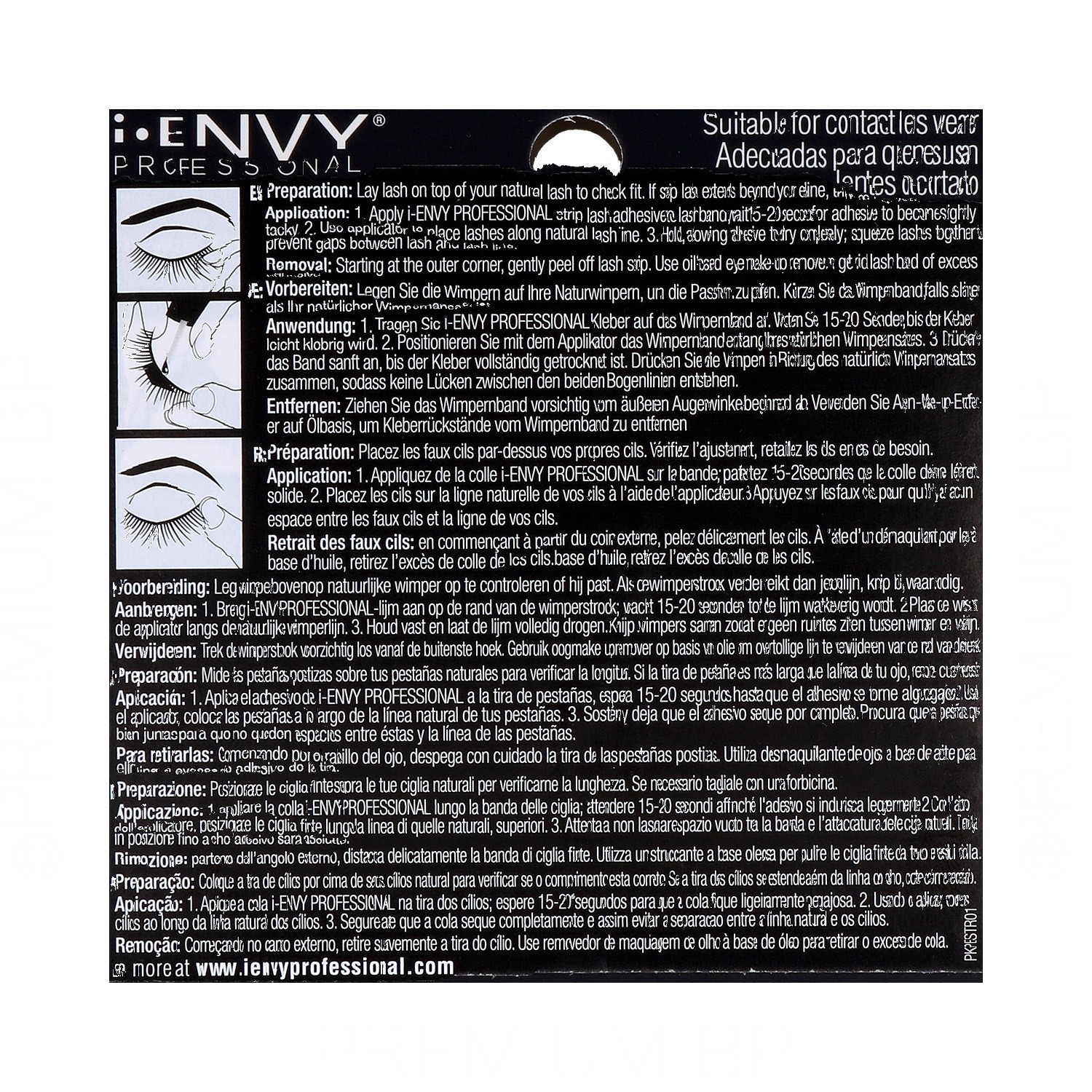 I Envy Strip Lash/Pestañas Banda So Wispy 04 (Pkpe61)