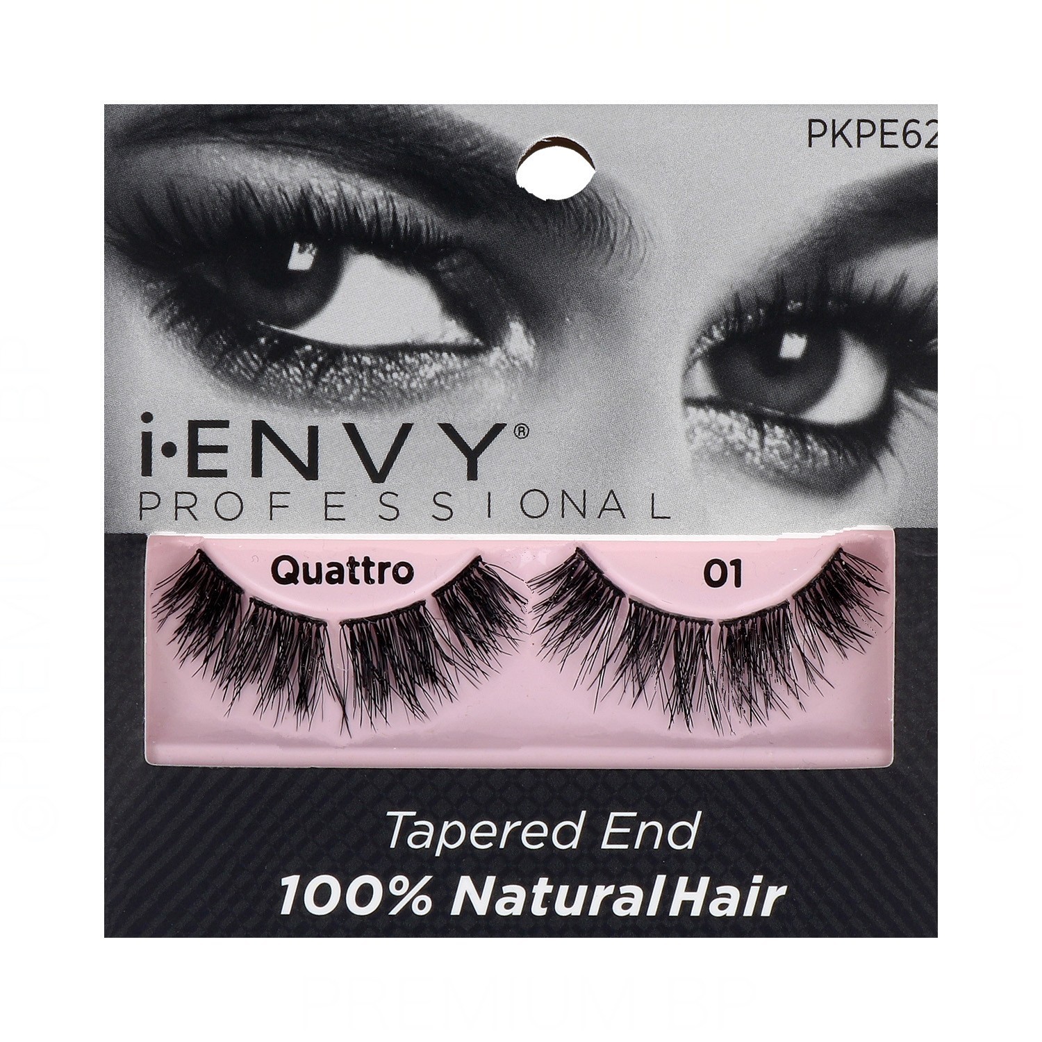 I Envy Strip Lash/Pestañas Banda Quattro 01 (Pkpe62)