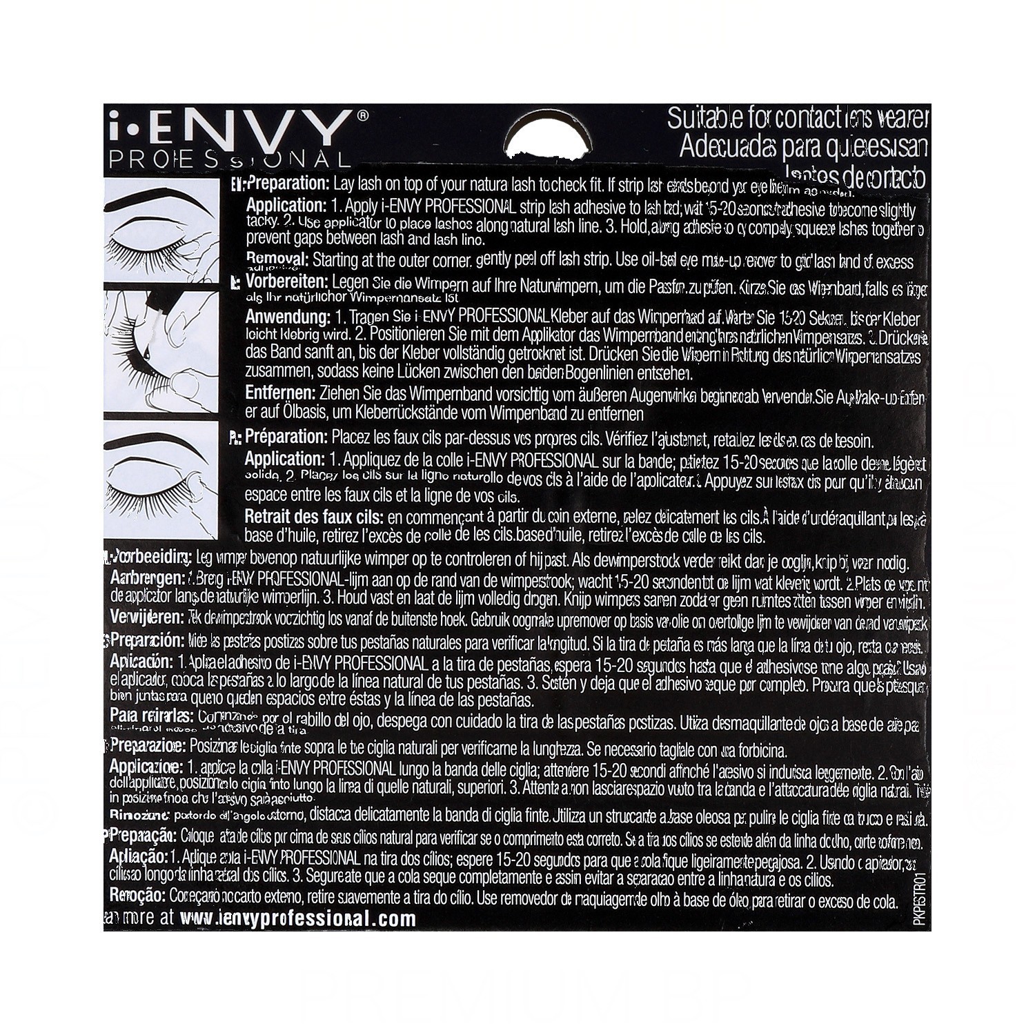 I Envy Strip Lash/Cilios Banda So Wispy 05 (Pkpe64)