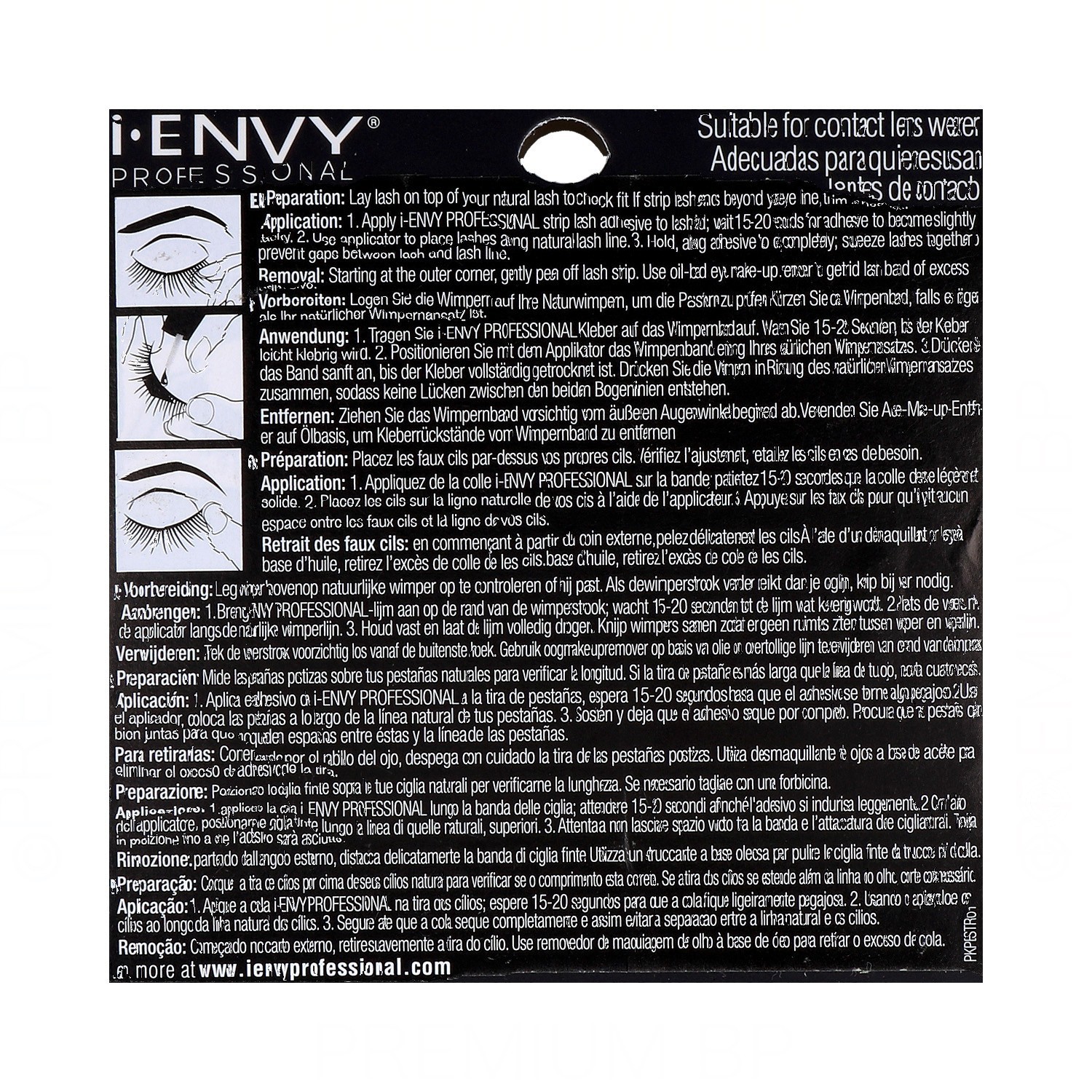 I Envy Strip Lash/Cilios Banda So Wispy 06 (Pkpe65)