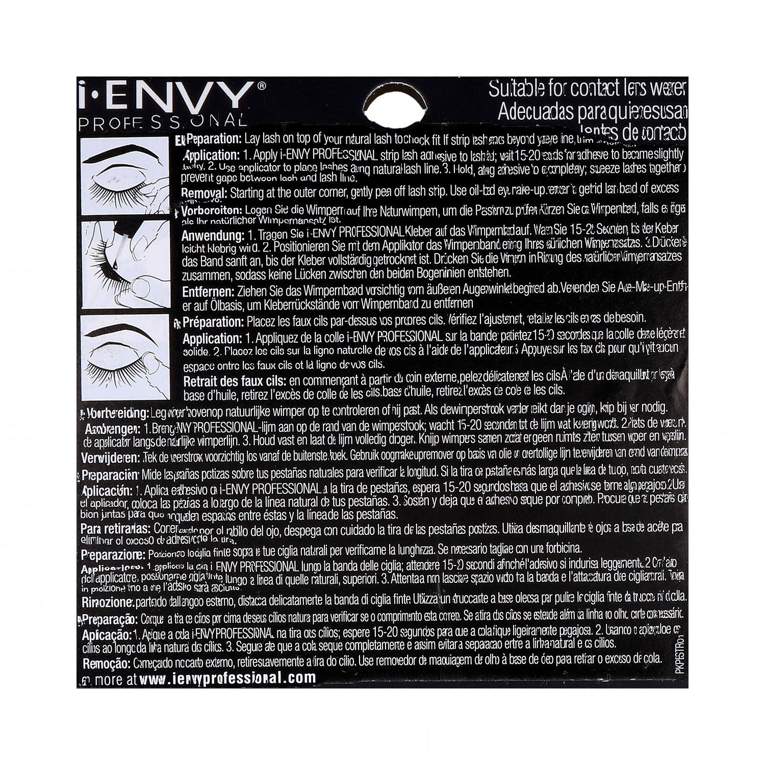 I Envy Strip Lash/Pestañas Banda So Wispy 06 (Pkpe65)
