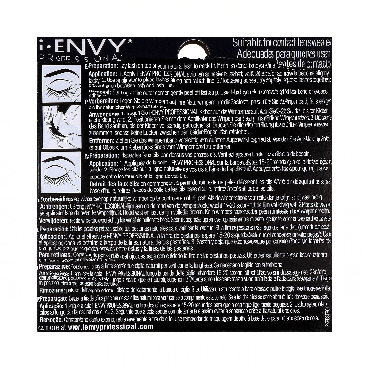 I Envy Strip Lash/Cilios Banda So Wispy 07 (Pkpe66)