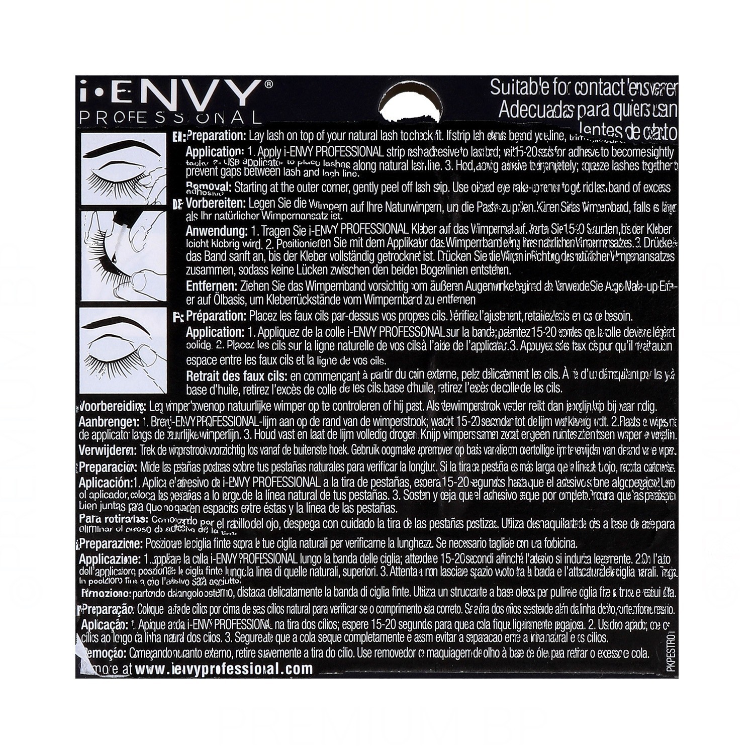 I Envy Strip Lash/Cilios Banda So Wispy 08 (Pkpe67)