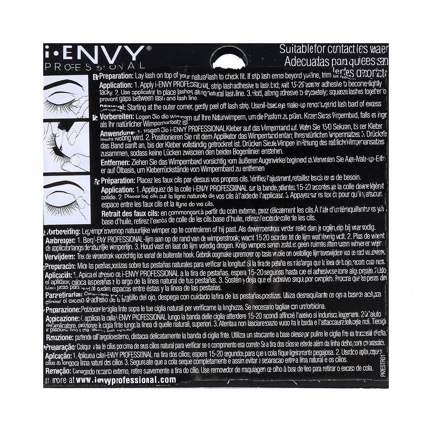 I Envy Strip Lash/Cilios Banda Double Layer 02 (Pkpe71)