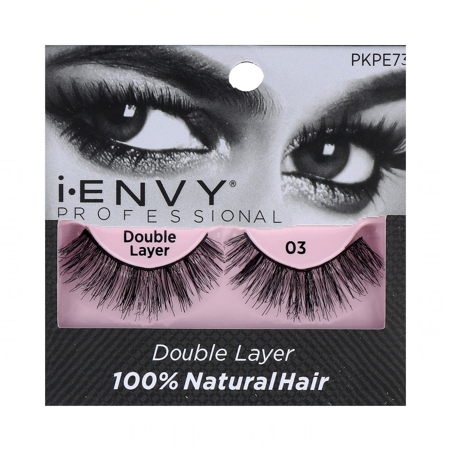 I Envy Strip Lash/Pestañas Banda Double Layer 03 (Pkpe73)