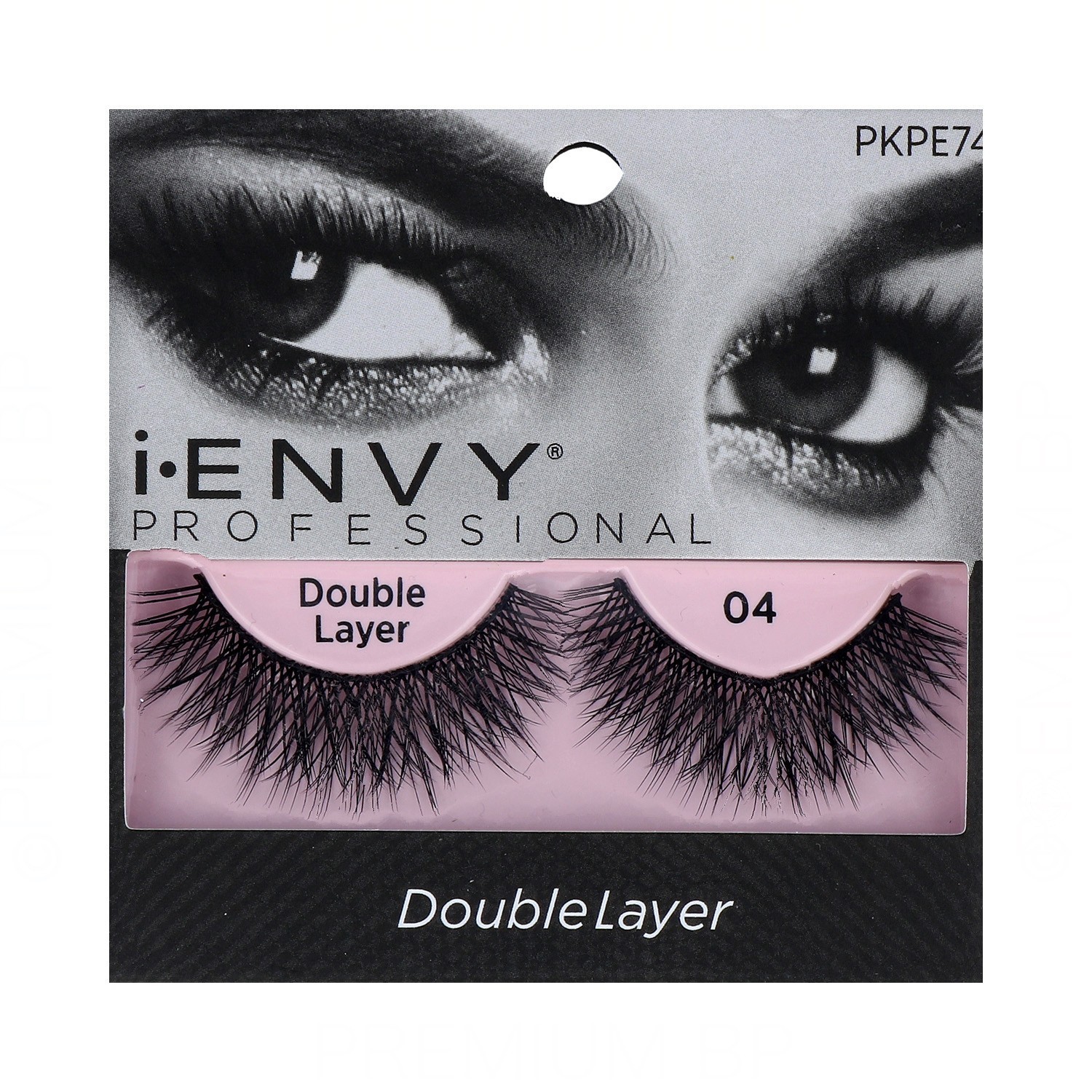 I Envy Strip Lash/Pestañas Banda Double Layer 04 (Pkpe74)
