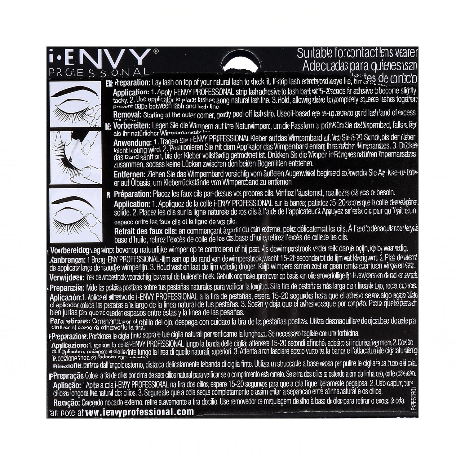 I Envy Strip Lash/Pestañas Banda Double Layer 05 (Pkpe75)