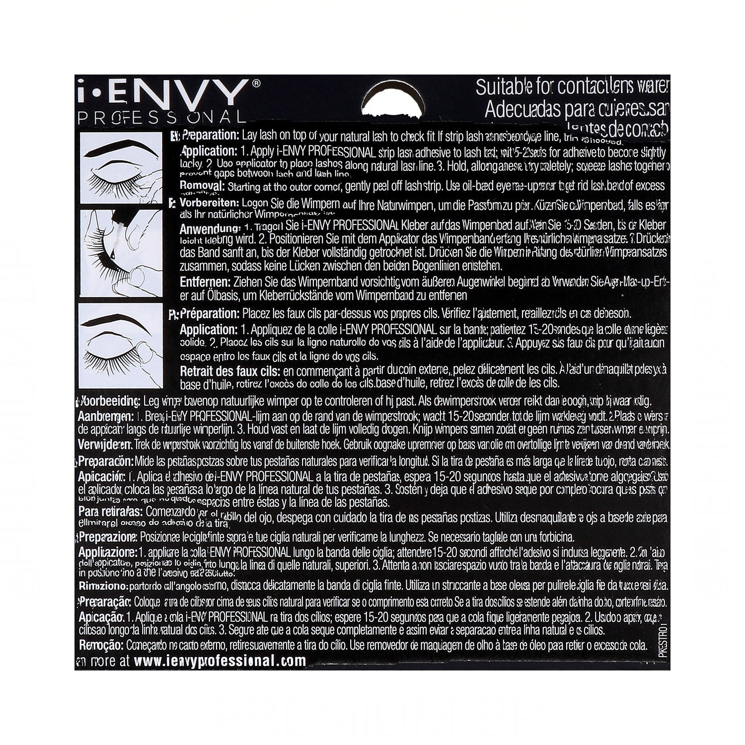 I Envy Strip Lash/Pestañas Banda Double Layer 06 (Pkpe76)