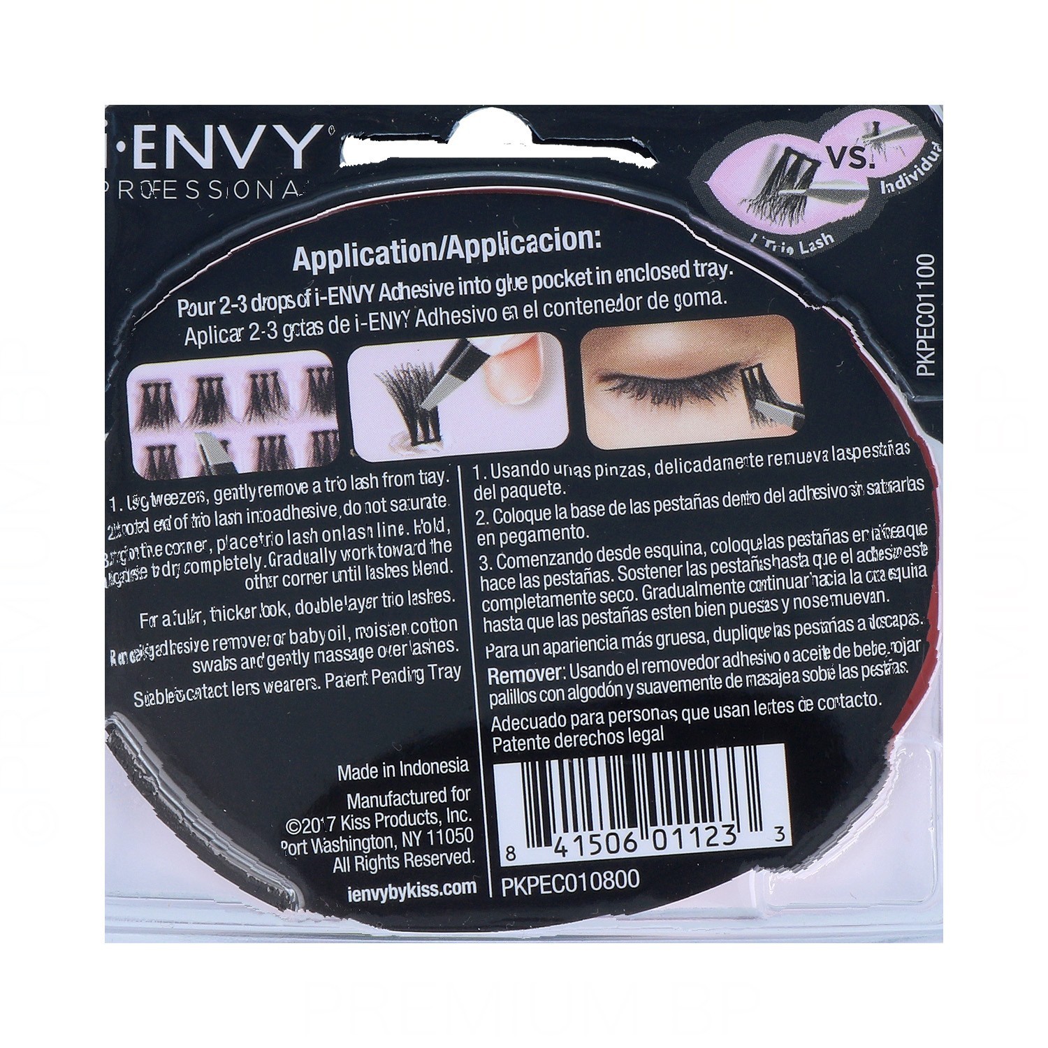 I Envy Individuale Lash/Ciglio Pro Trio Classic Corto (Pkpec01)