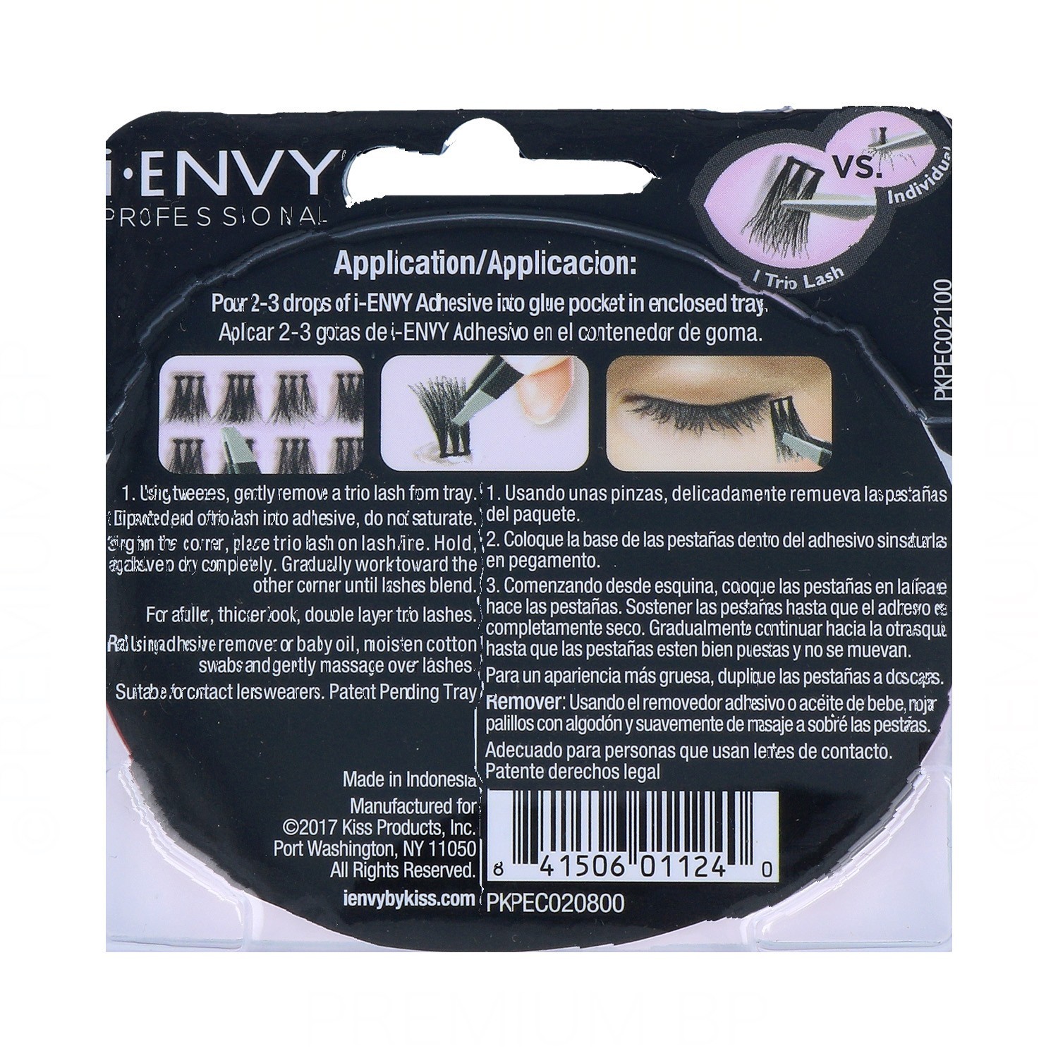 I Envy Individuale Lash/Ciglio Pro Trio Classic Medio (Pkpec02)