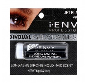 I Envy Individual Eyelash/Adhesive Jet Black (Pkpeg01)