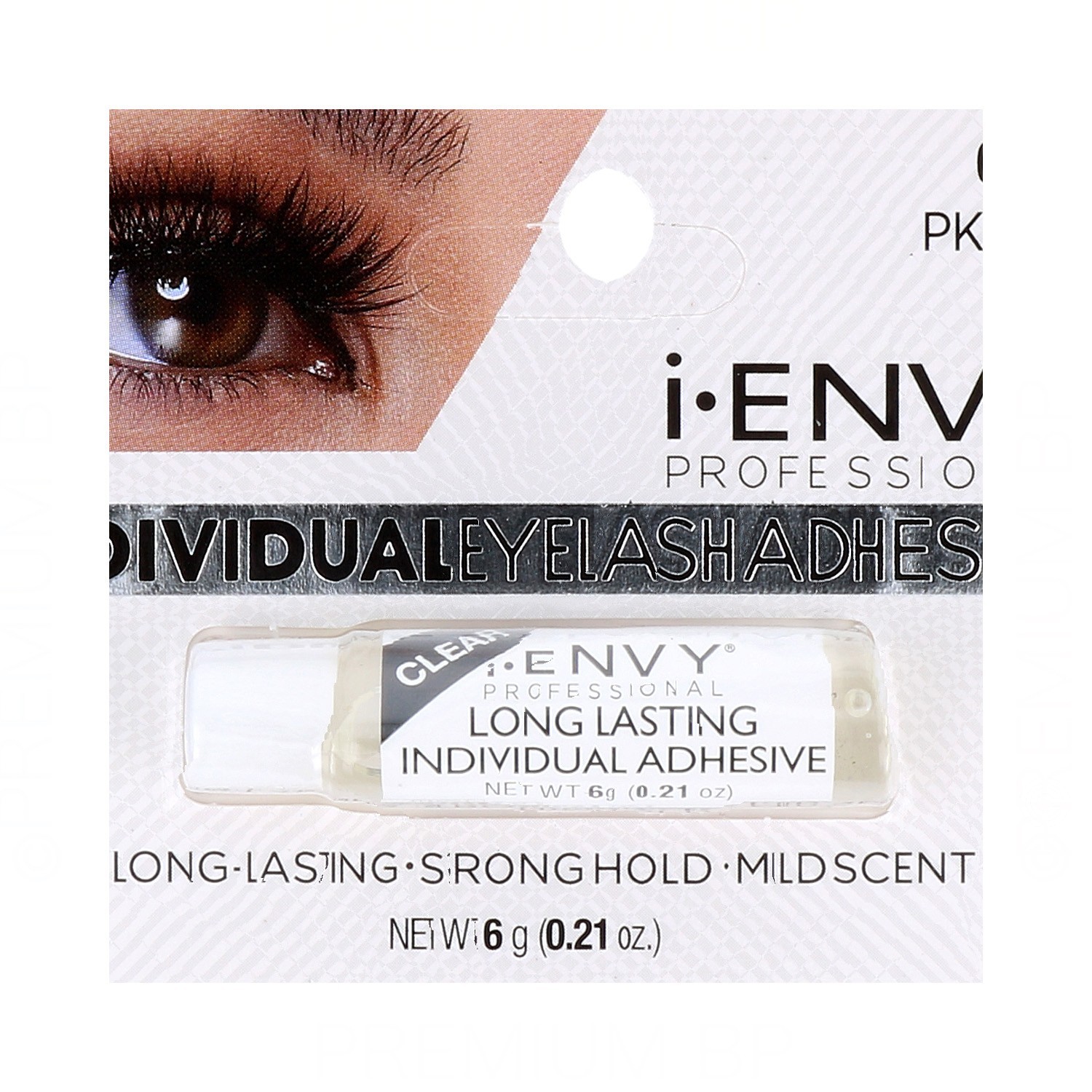 I Envy Individual Eyelash/Pestaña Adhesivo Clear (Pkpeg03)