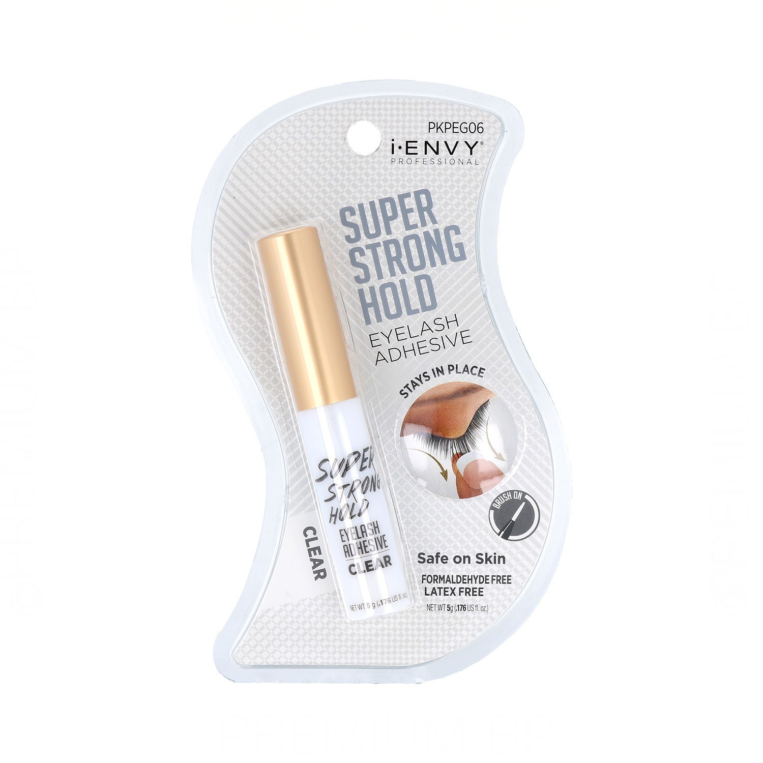 I Envy Eyelash/Cil Adhésif Super Strong Clear (Pkpeg06)