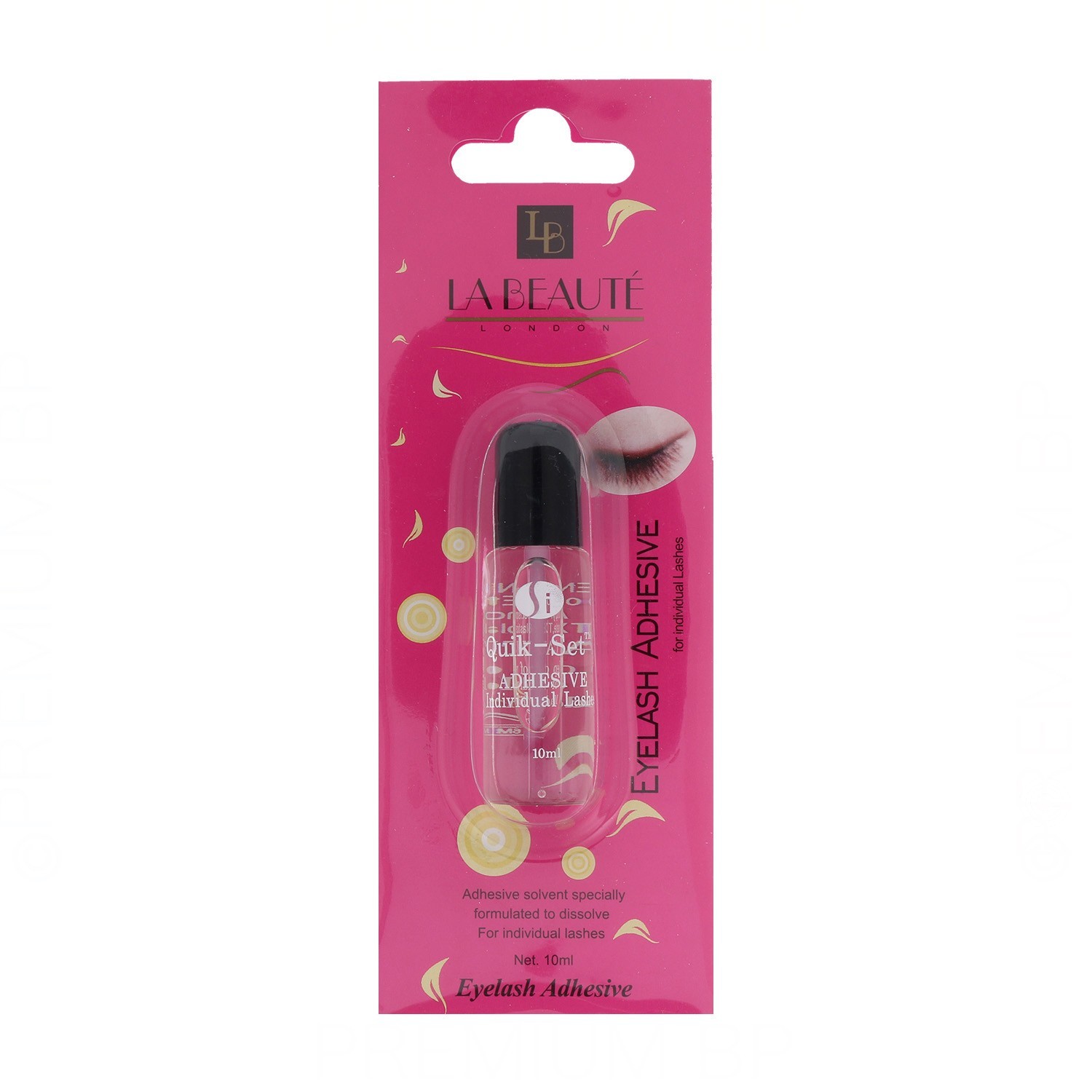 Lb Eyelash Adhesive Glue Individual Clear 10Ml (Q001) Lb Eyelash Adhesive Glue Individual Clear 10Ml (Q001)