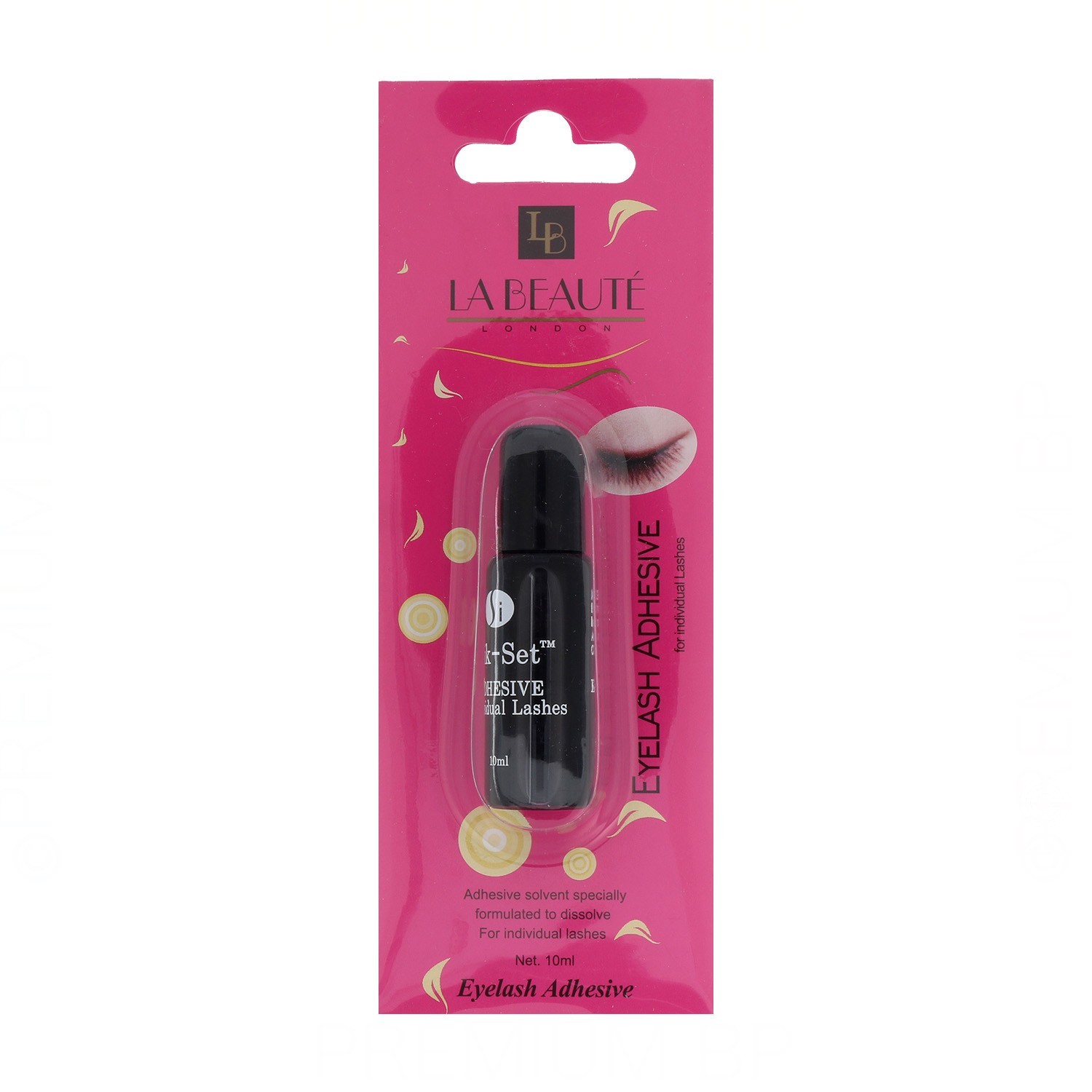Lb Eyelash Adhesive Glue Individual Black/Negro 10Ml (Q003) Lb Eyelash Adhesive Glue Individual Black/Negro 10Ml (Q003)
