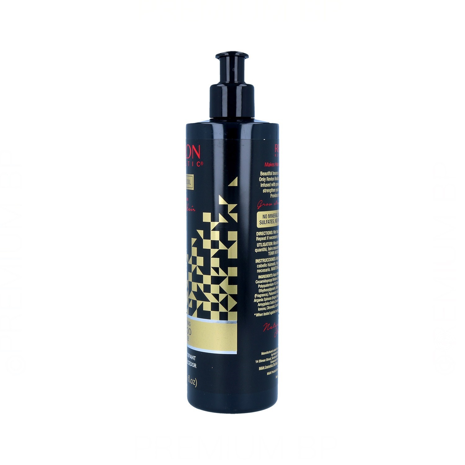 Revlon Real Black Seed Strength Champú 340 ml