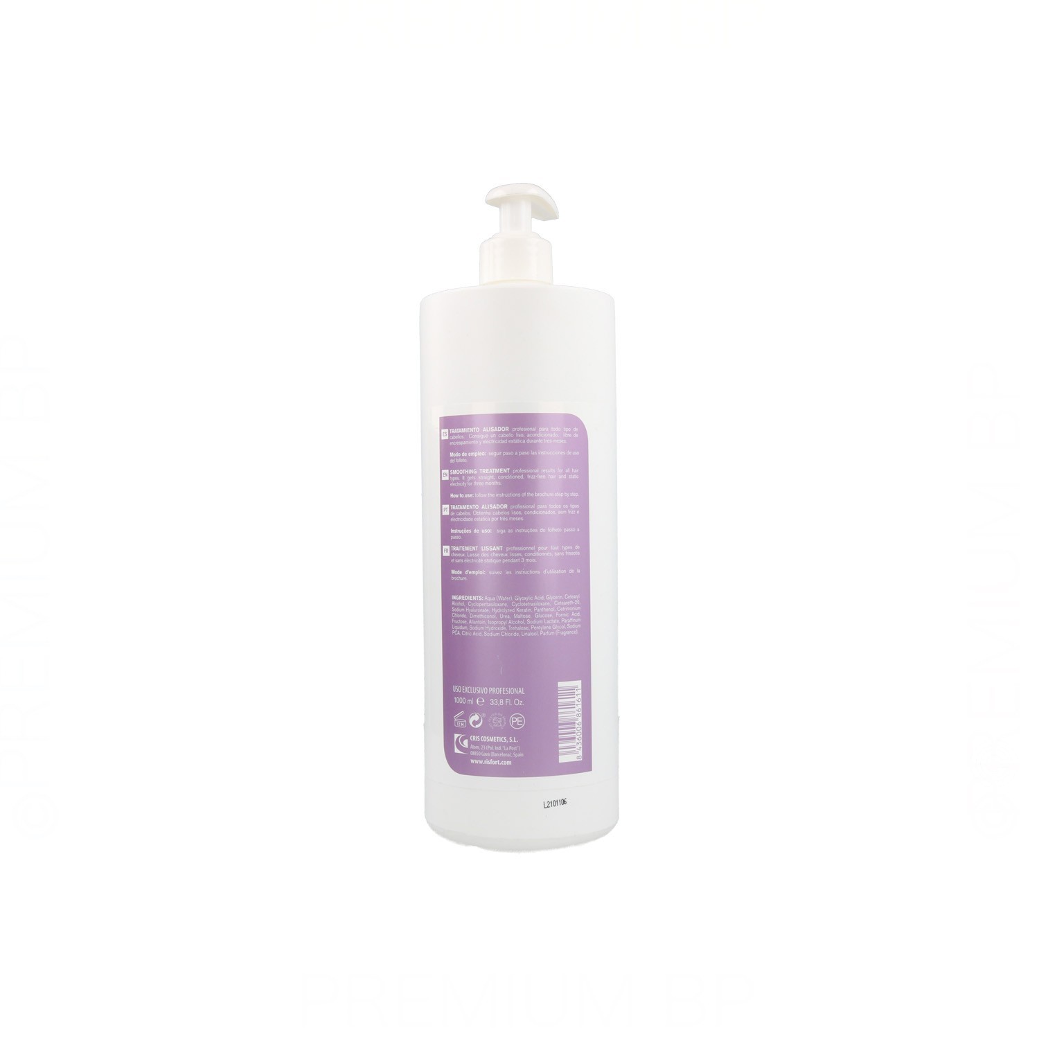 Risfort R-Liss Tratamiento Alisador (2) 1000 ml