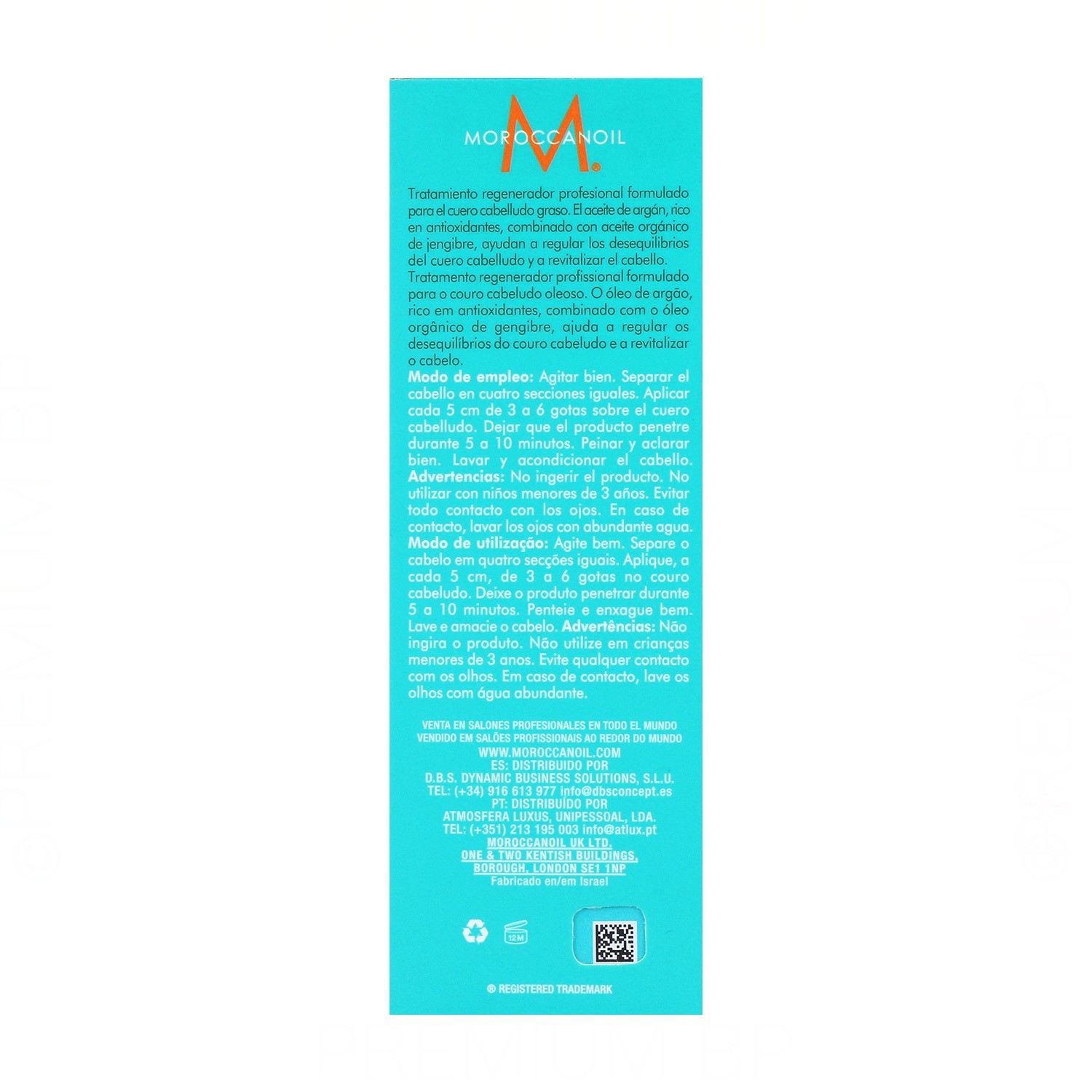 Moroccanoil Scalp Tratamento Couro Cabeludo Gorduroso 45 ml