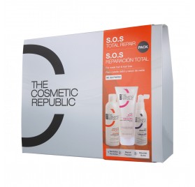 The Cosmetic Republic Pack S.O.S Total Repair (Shampoo/Mask/Vitamins)