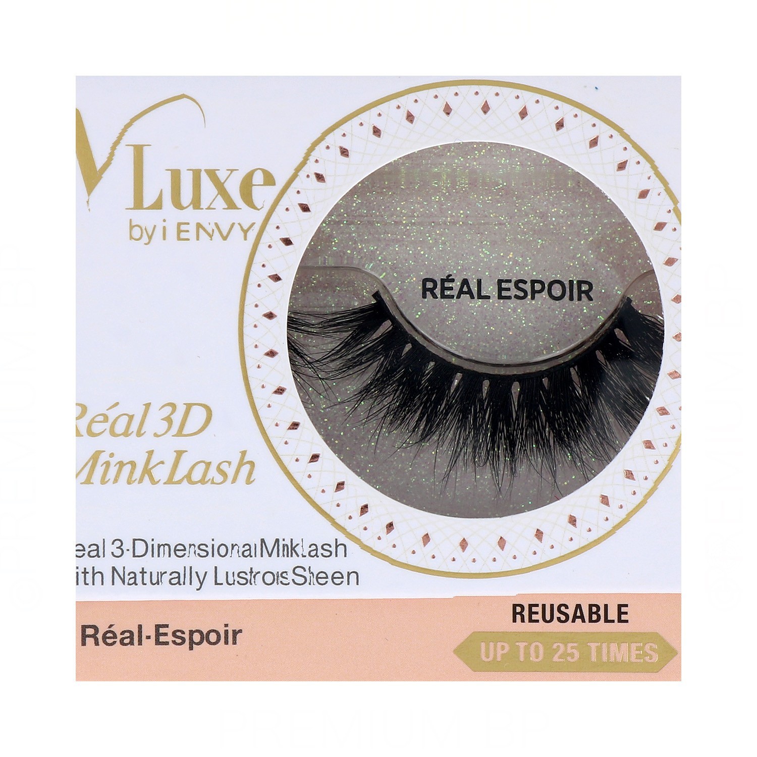 I Envy V Luxe 3D Realmink Lash/Pestaña Real Espoir (Vler02)