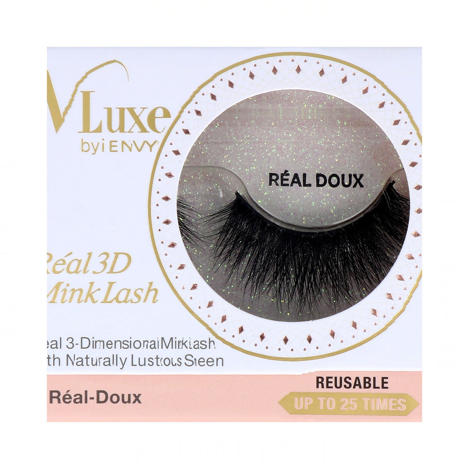 I Envy V Luxe 3D Realmink Lash/Pestana Real Doux (Vler03)