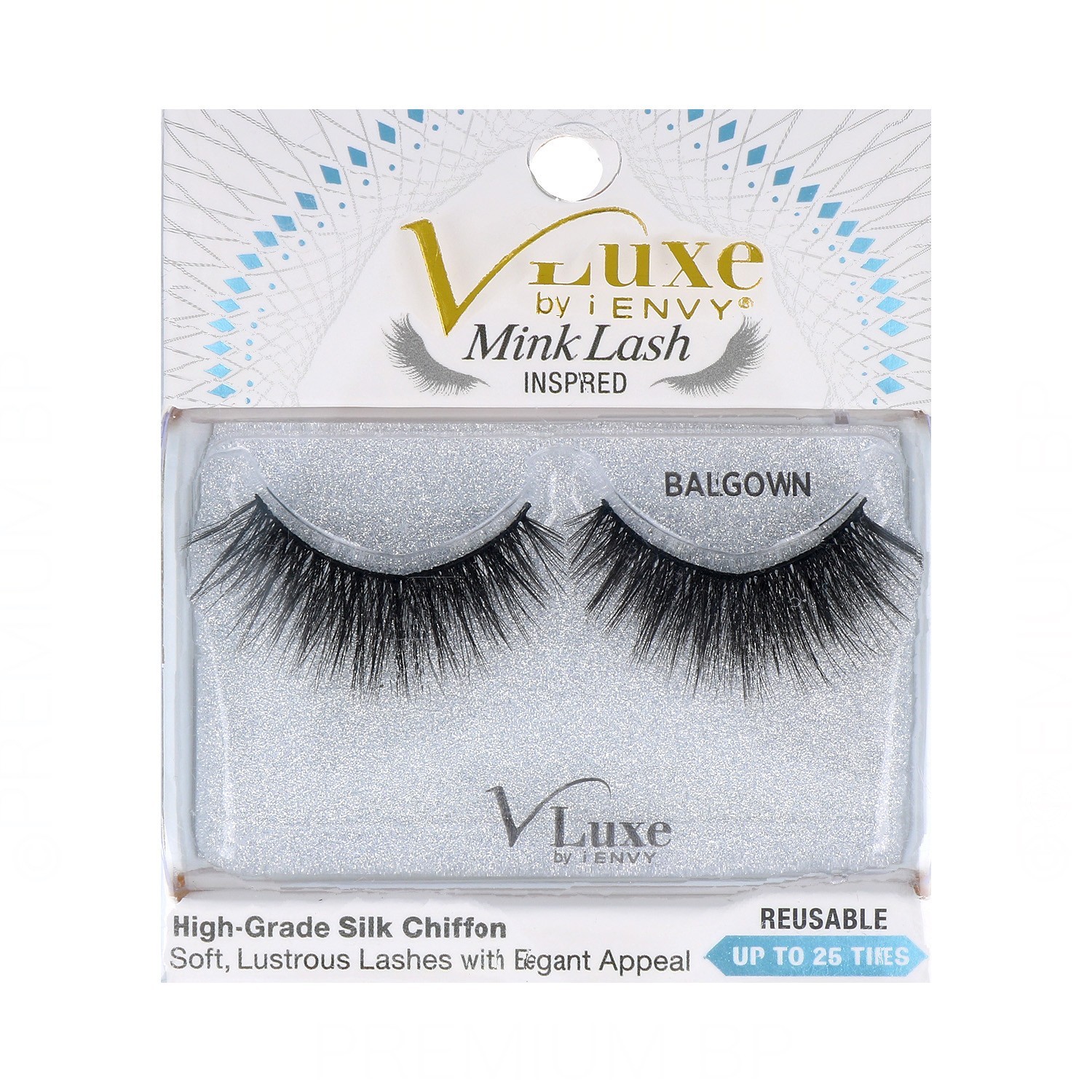I Envy V Luxe Chiffon Silk Lash/Pestaña Inspired Ballgown (Vles01) I Envy V Luxe Chiffon Silk Lash/Pestaña Inspired Ballgown (Vles01)