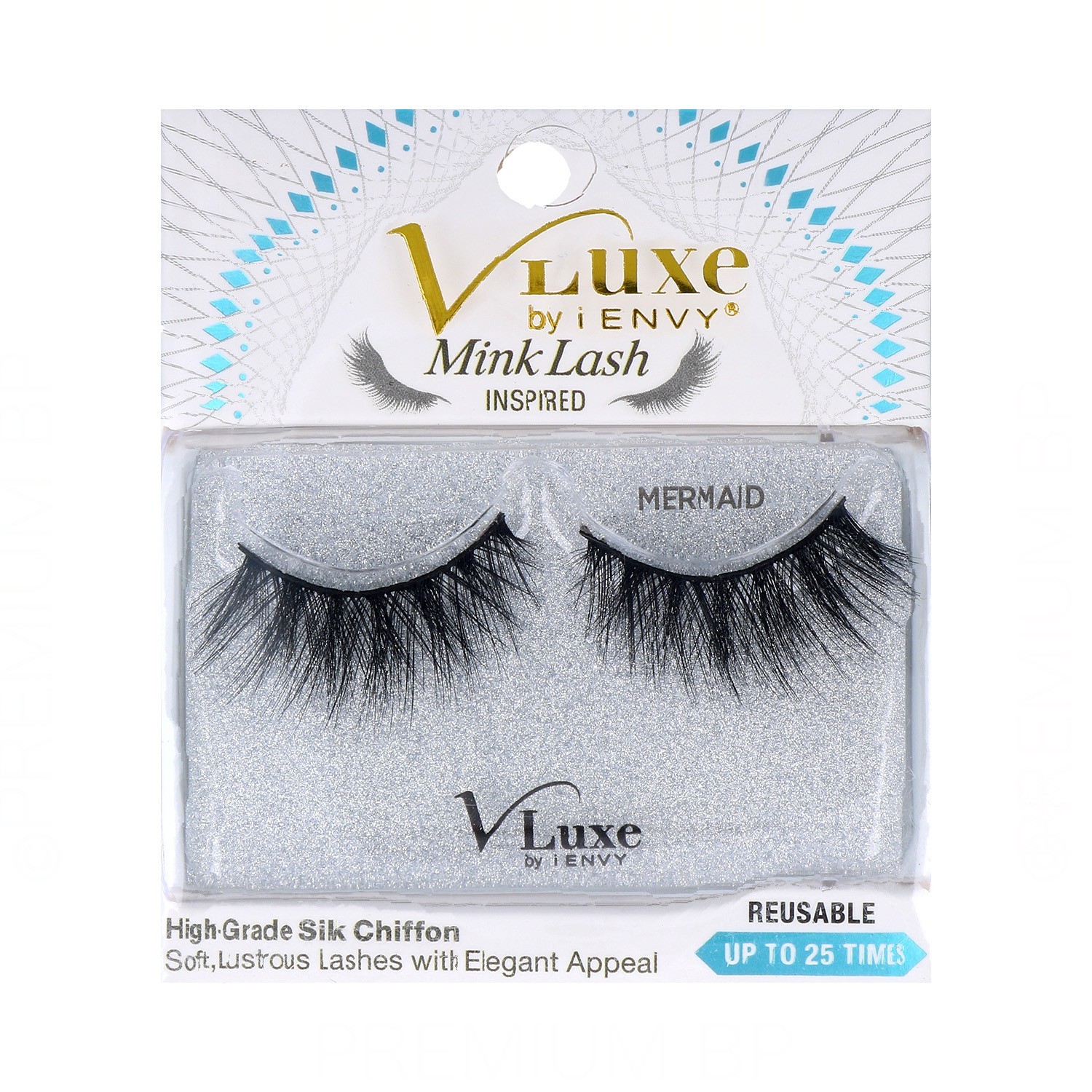 I Envy V Luxe Chiffon Silk Lash/Pestaña Inspired Mermaid (Vles04) I Envy V Luxe Chiffon Silk Lash/Pestaña Inspired Mermaid (Vles04)
