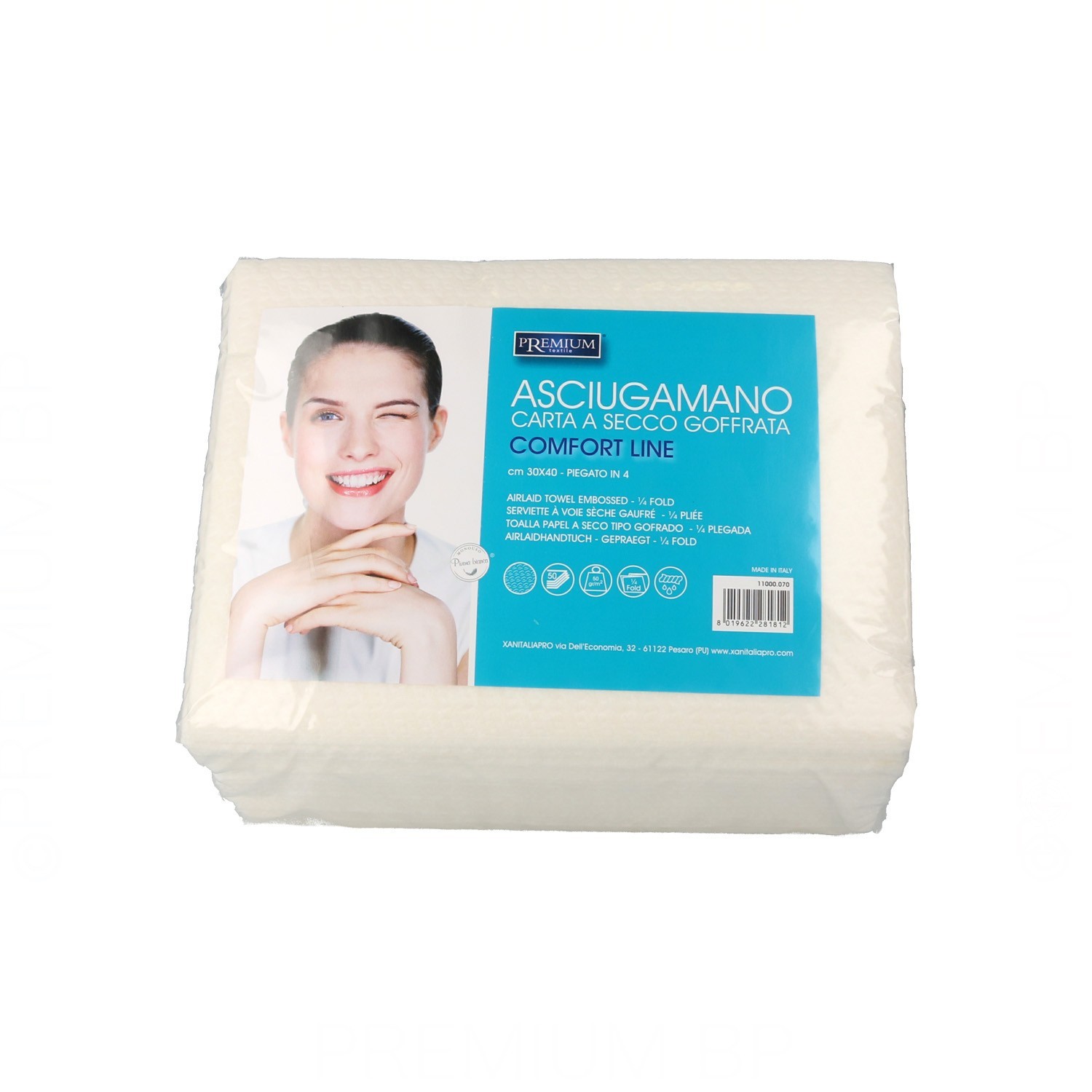 Premium 50 Toallas Desechables Air Lad 30X40 cm. Premium 50 Toallas Desechables Air Lad 30X40 cm.