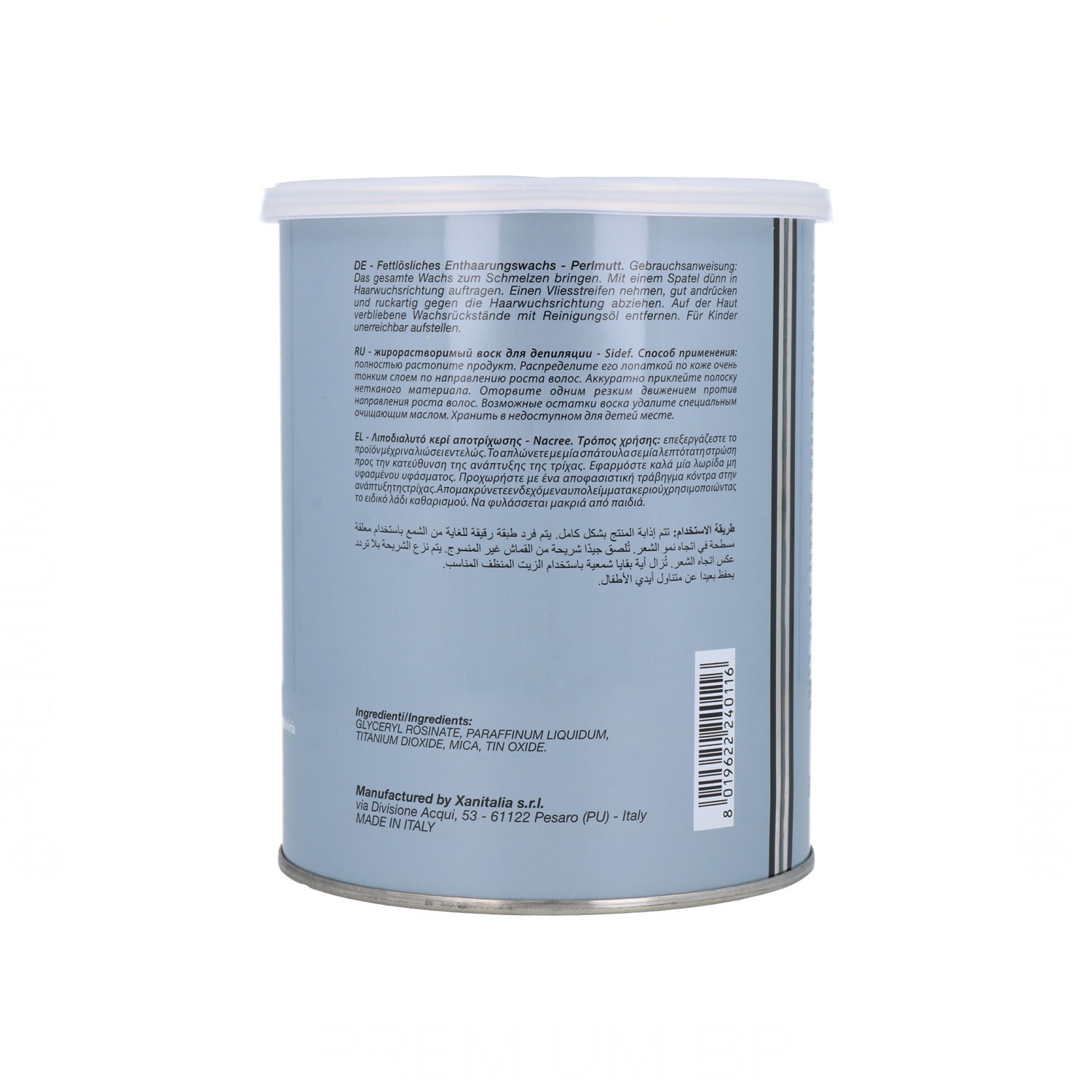 Boîte de Cire Idema Nacree 800 ml.