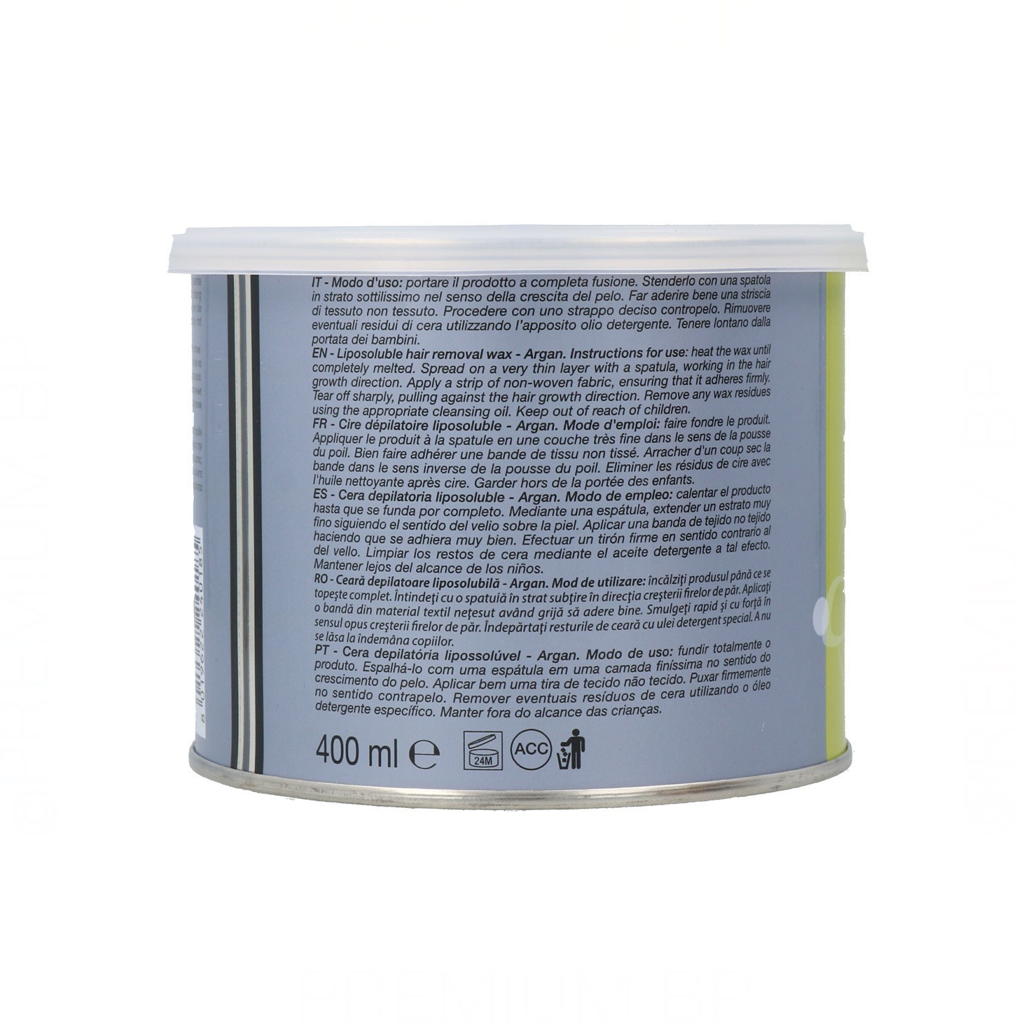 Idema Argan Wax Tin 400 ml.