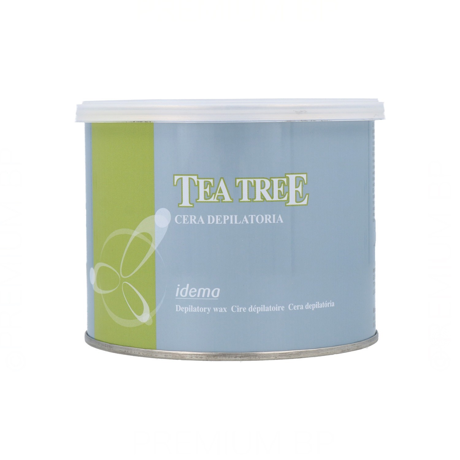 Boîte de Cire Idema Tea Tree 400 ml.