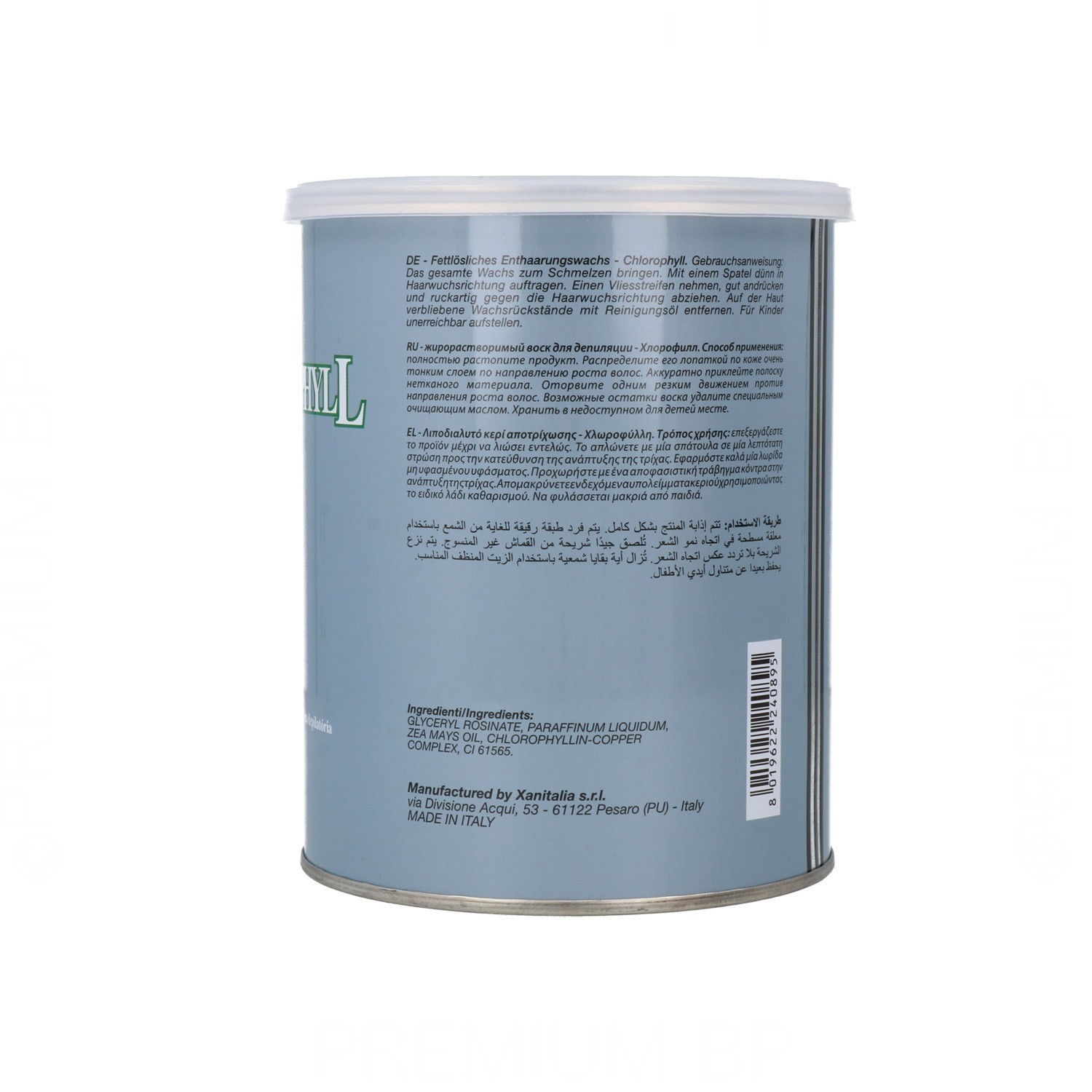 Idema Chlorophyll Wax Can 800 ml.