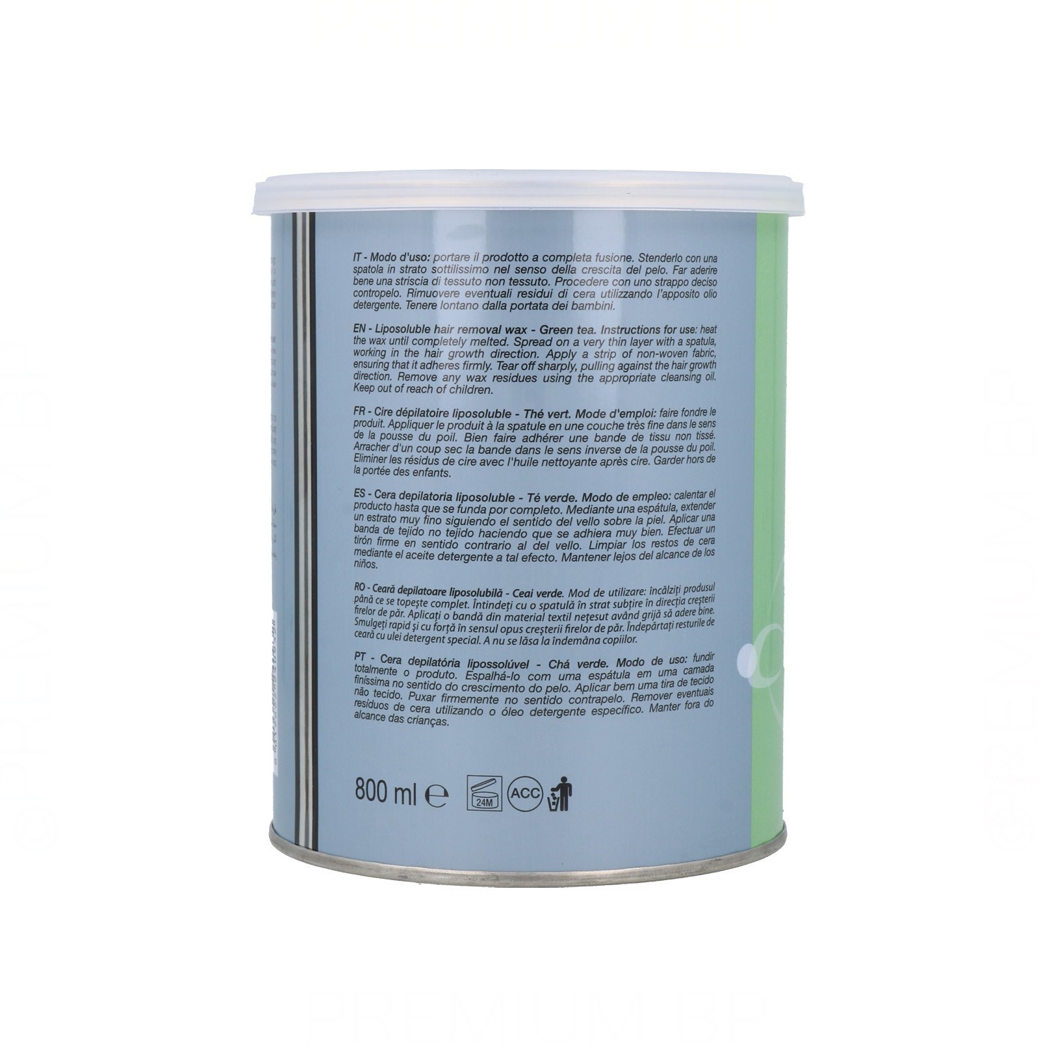 Idema Green Tea Wax Can 800 ml.