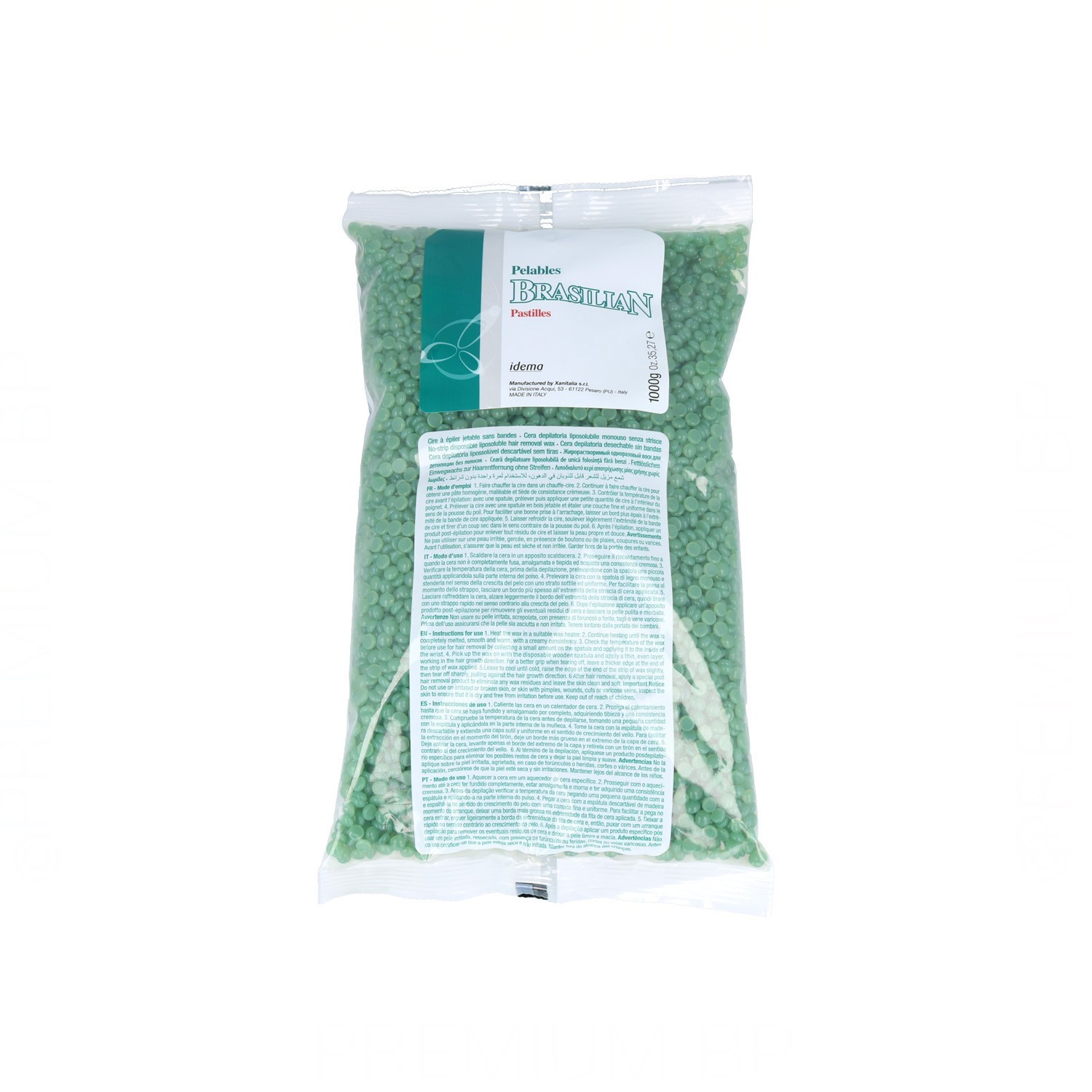 Idema Chlorophyll Pearl Wax 1 kg.