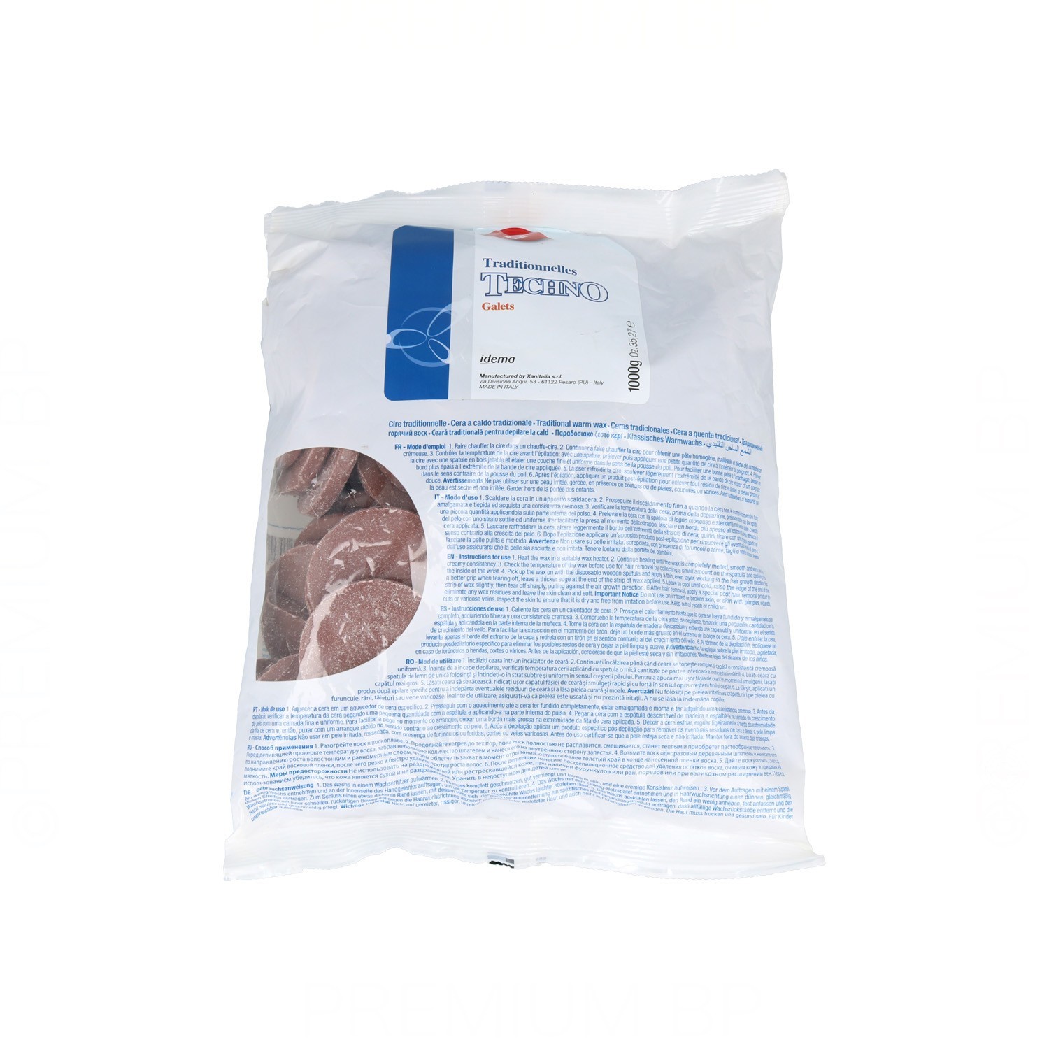 Idema Discos Cera Caliente Chocolate 1 kg. Idema Discos Cera Caliente Chocolate 1 kg.