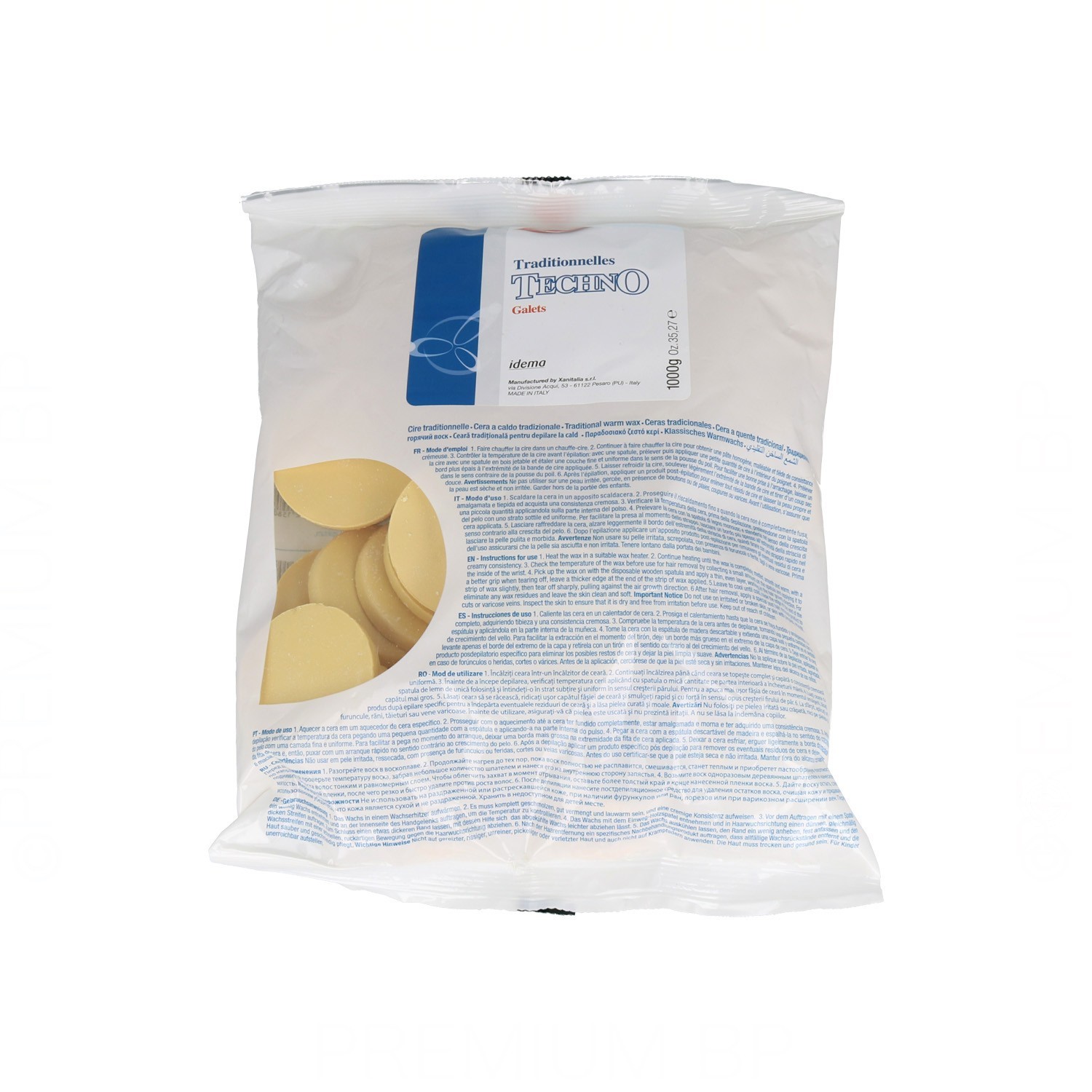 Idema Discos Cera Caliente Argan 1 kg. Idema Discos Cera Caliente Argan 1 kg.