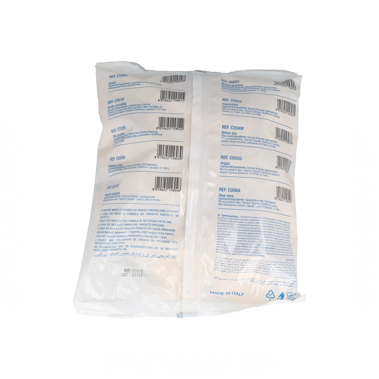 Idema Discos Cera Caliente Argan 1 kg.