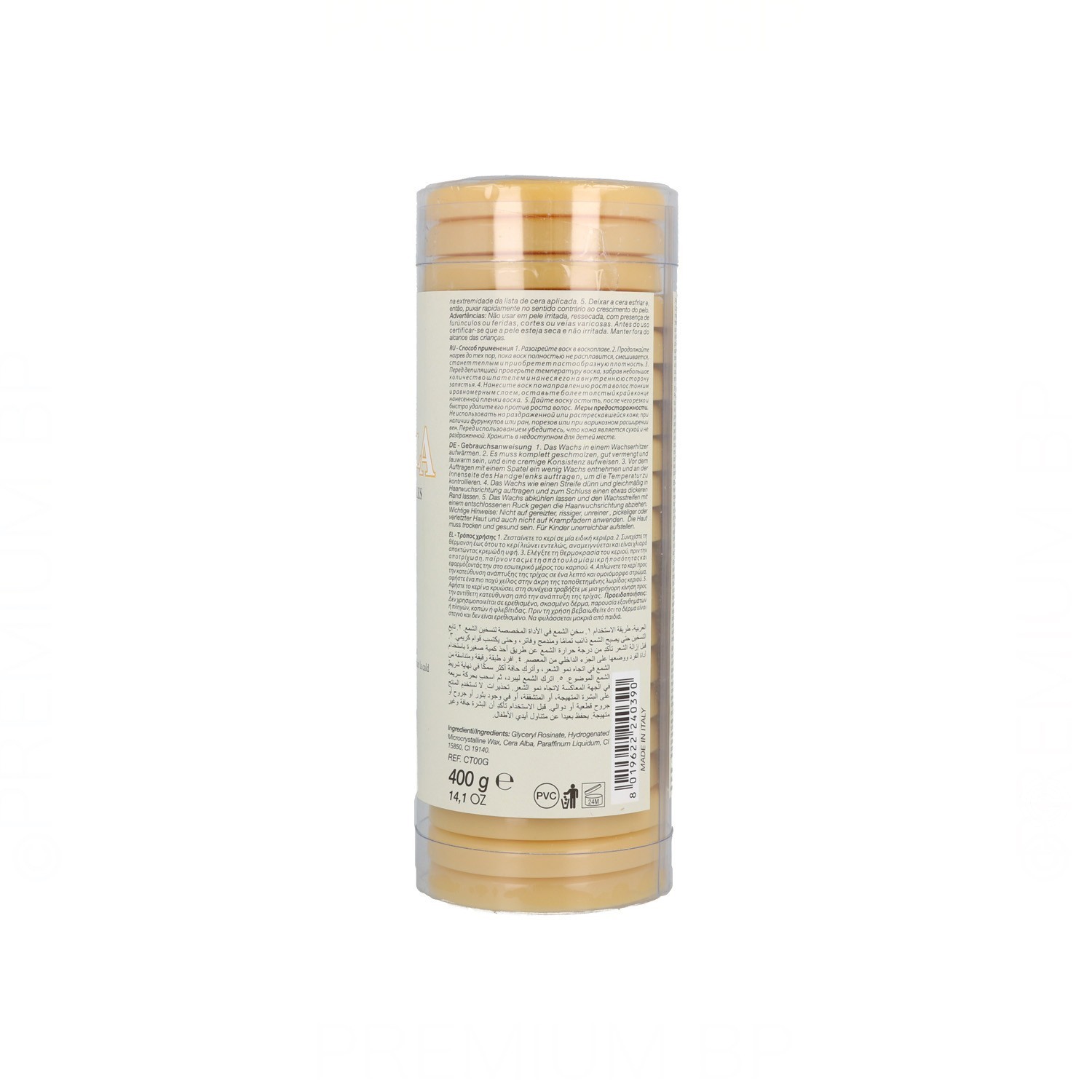 Idema Discos Cera Caliente Gialla 400 gr.